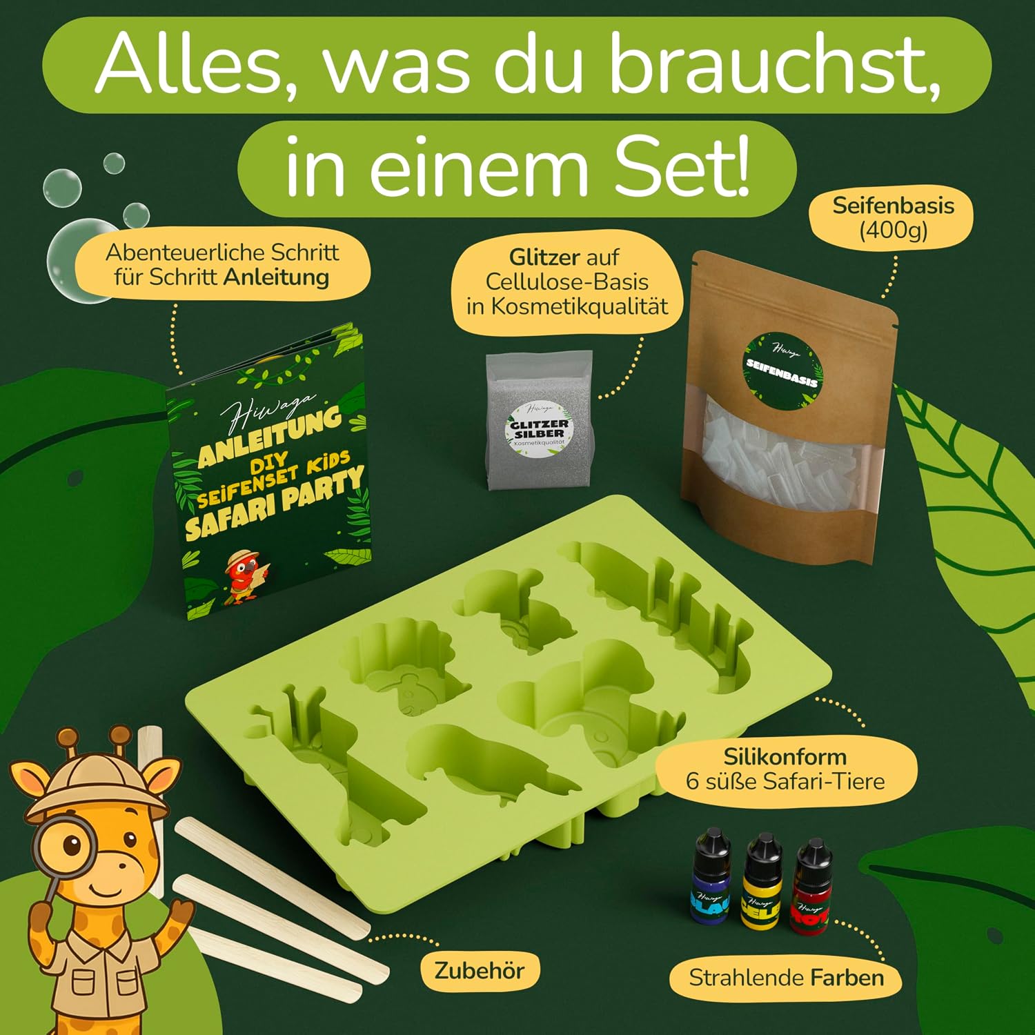 Detalle de Hiwaga DIY Seife Set Kinder ab 8