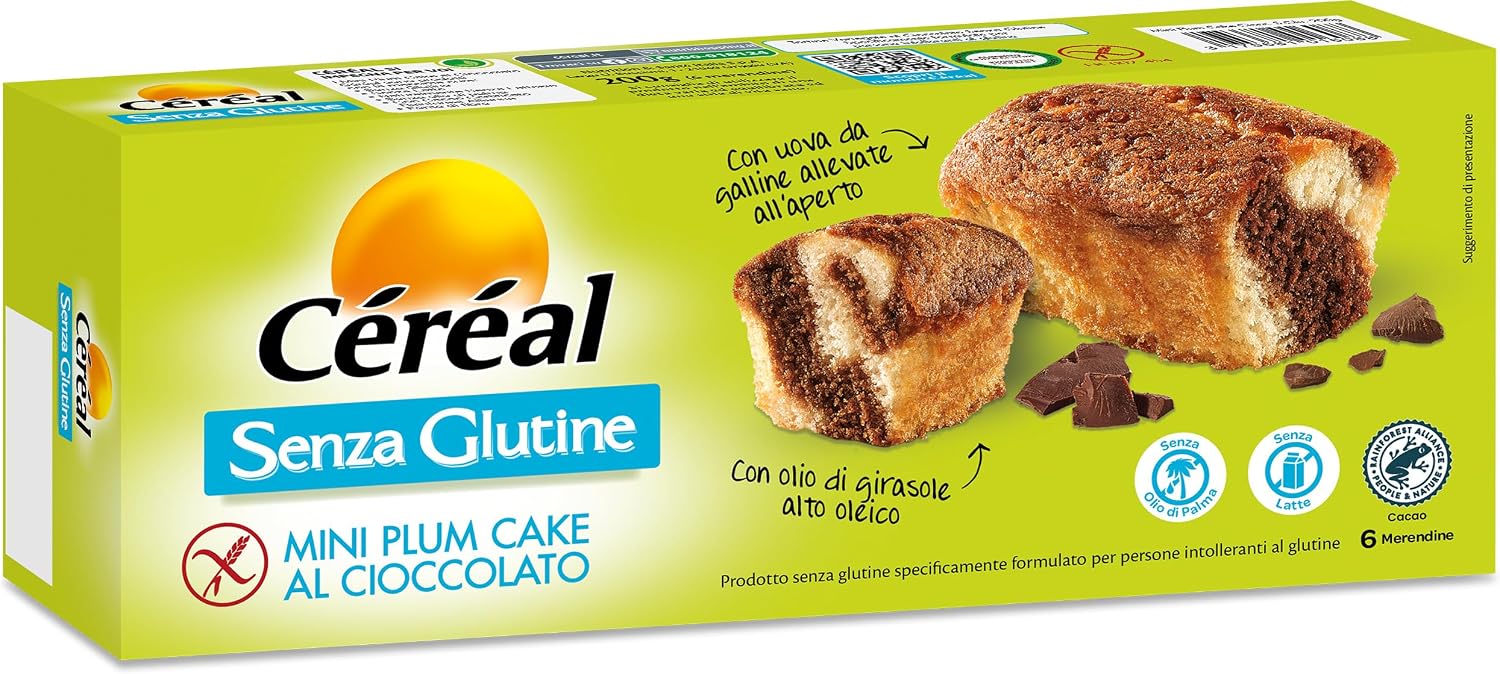 Thumbnail 6 de Céréal BuoniSenza Tortine al Limone 160 g – Merenda pronta senza glutine e lattosio
