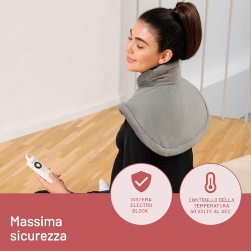 Detalle de Imetec Intellisense Cervical – Termoforo cervicale e spalle 47x52 cm