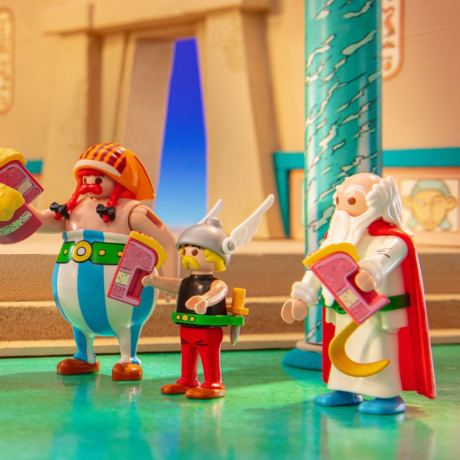 Thumbnail 6 de Playmobil 71269 Asterix: Artifis' Poisoned Cake — Cleopatra’s Taster and Artifis with Krukhut