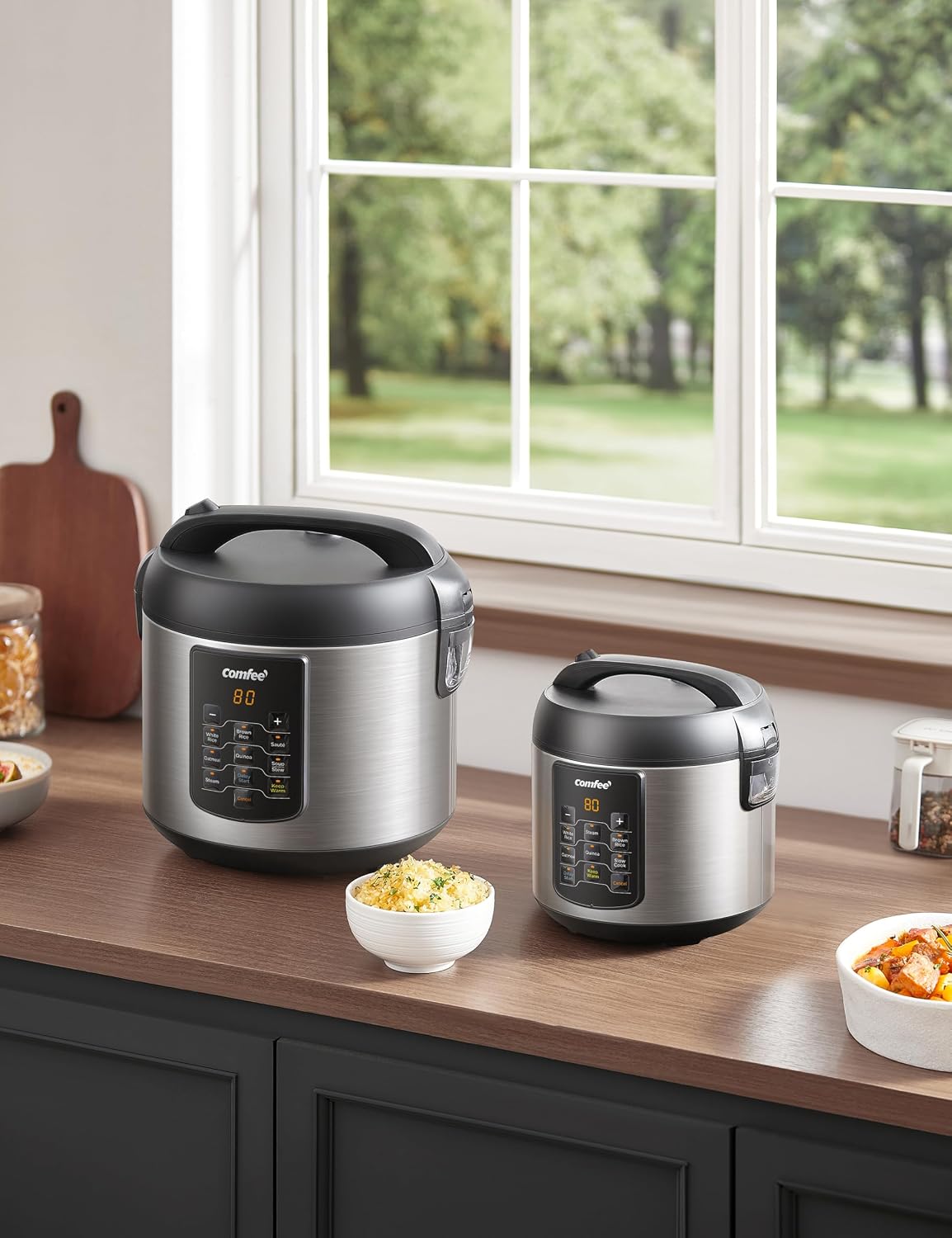 Thumbnail 6 de COMFEE' Compact Rice Cooker 2 QT 🍚