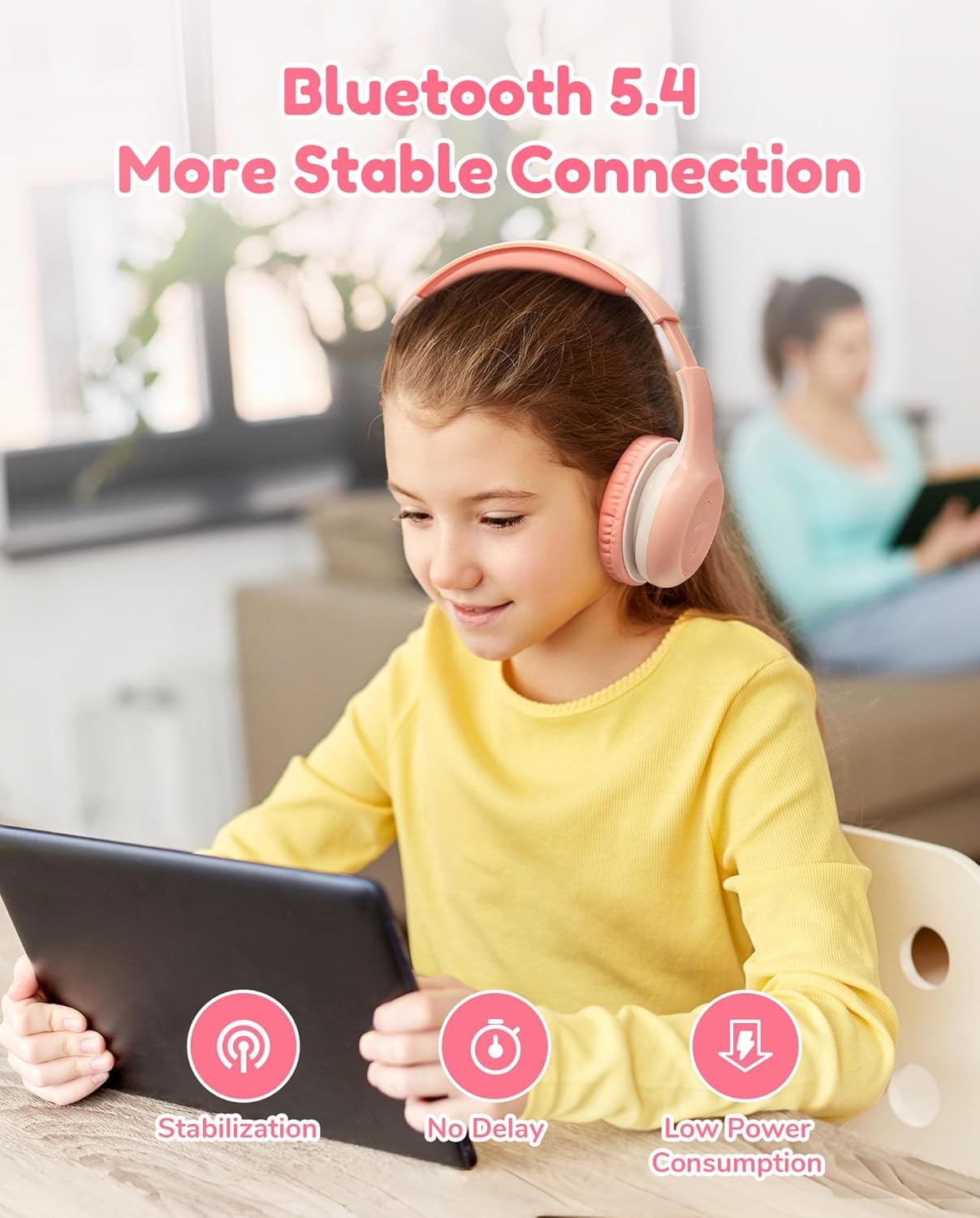Thumbnail 4 de EarFun Kids Headphones 40H wireless
