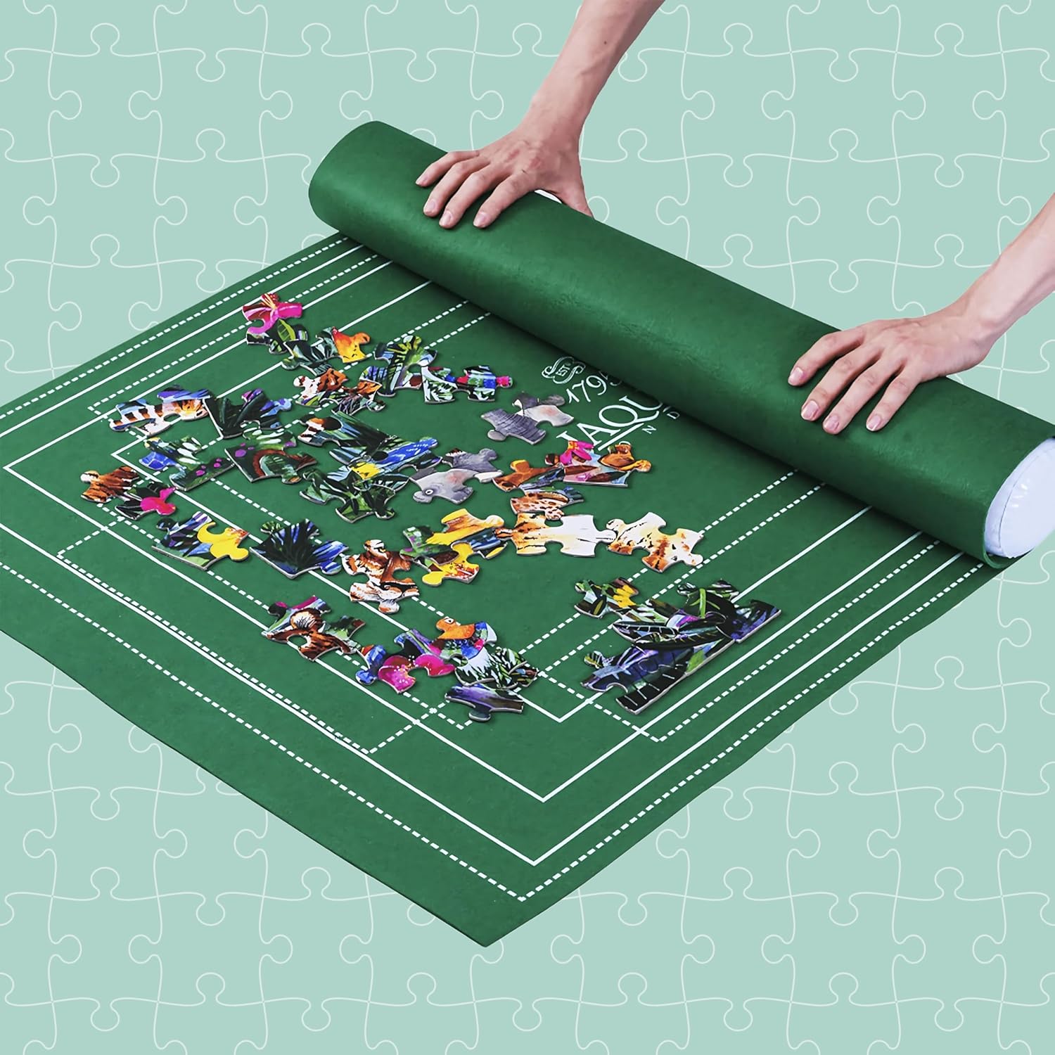 Detalle 2 de Jaques of London Jigsaw Mat 2000-piece puzzle mat 🧩