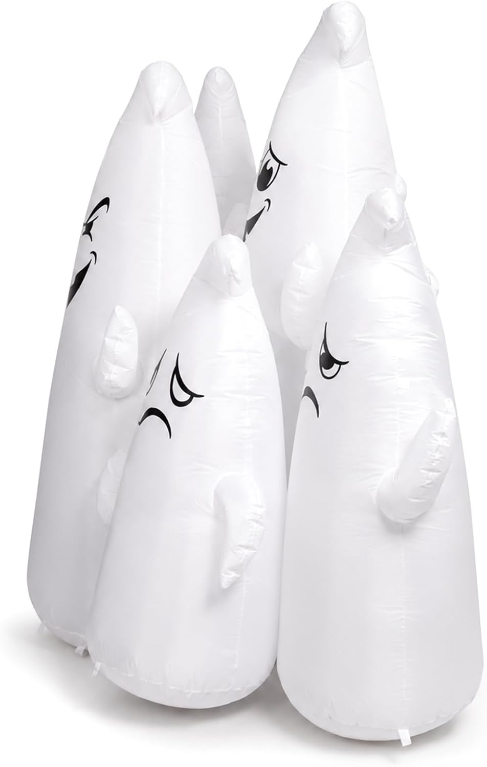 Detalle 1 de IRETG 8FT Halloween Inflatable, 5FT Tall with Six LED-Lit Ghosts