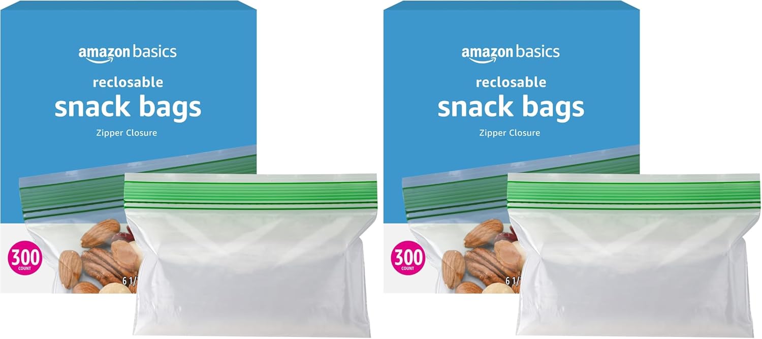 Thumbnail 5 de Amazon Basics Snack Storage Bags 300 count