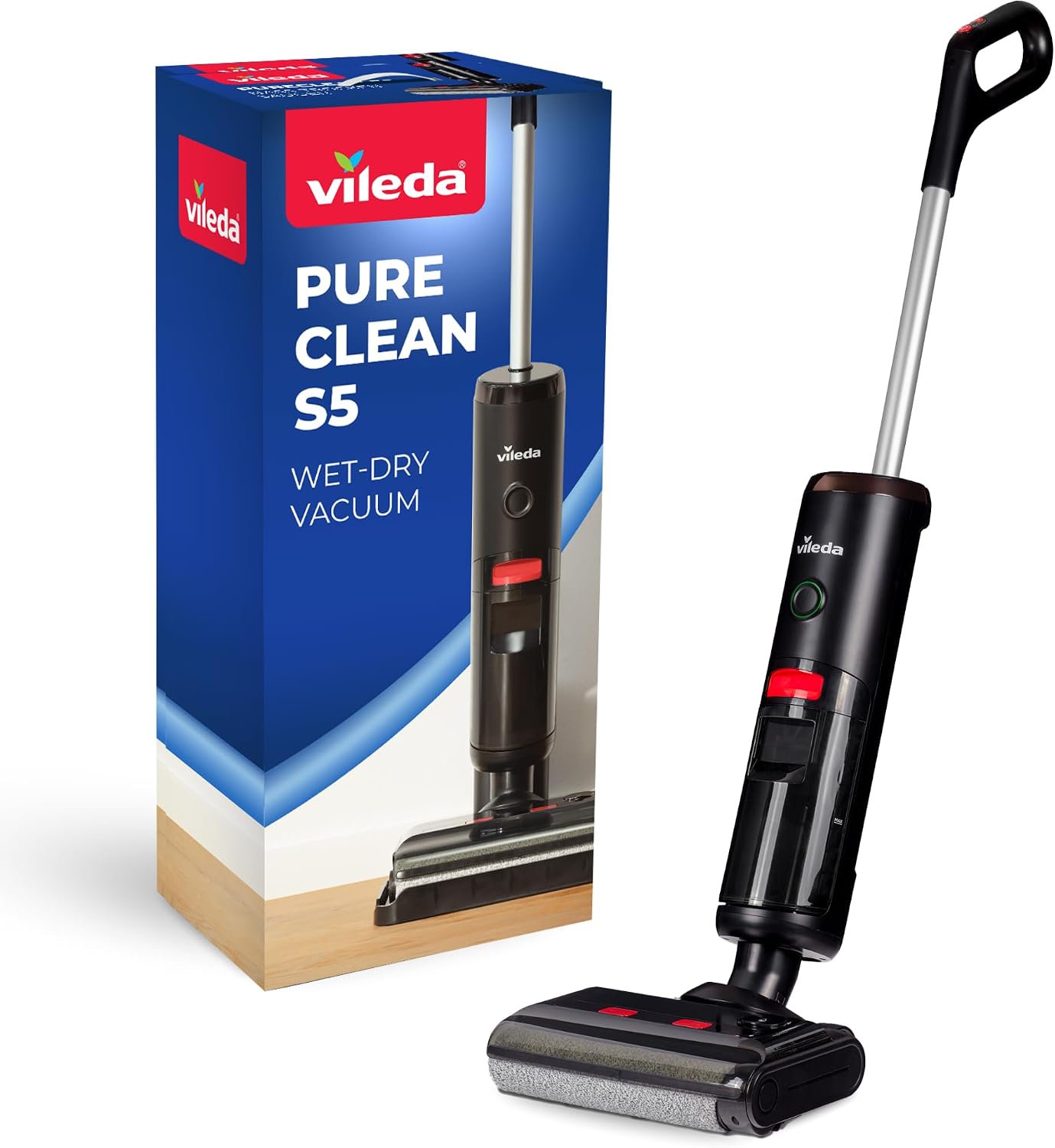 Detalle 2 de Vileda Steam Plus balai vapeur 400 ml