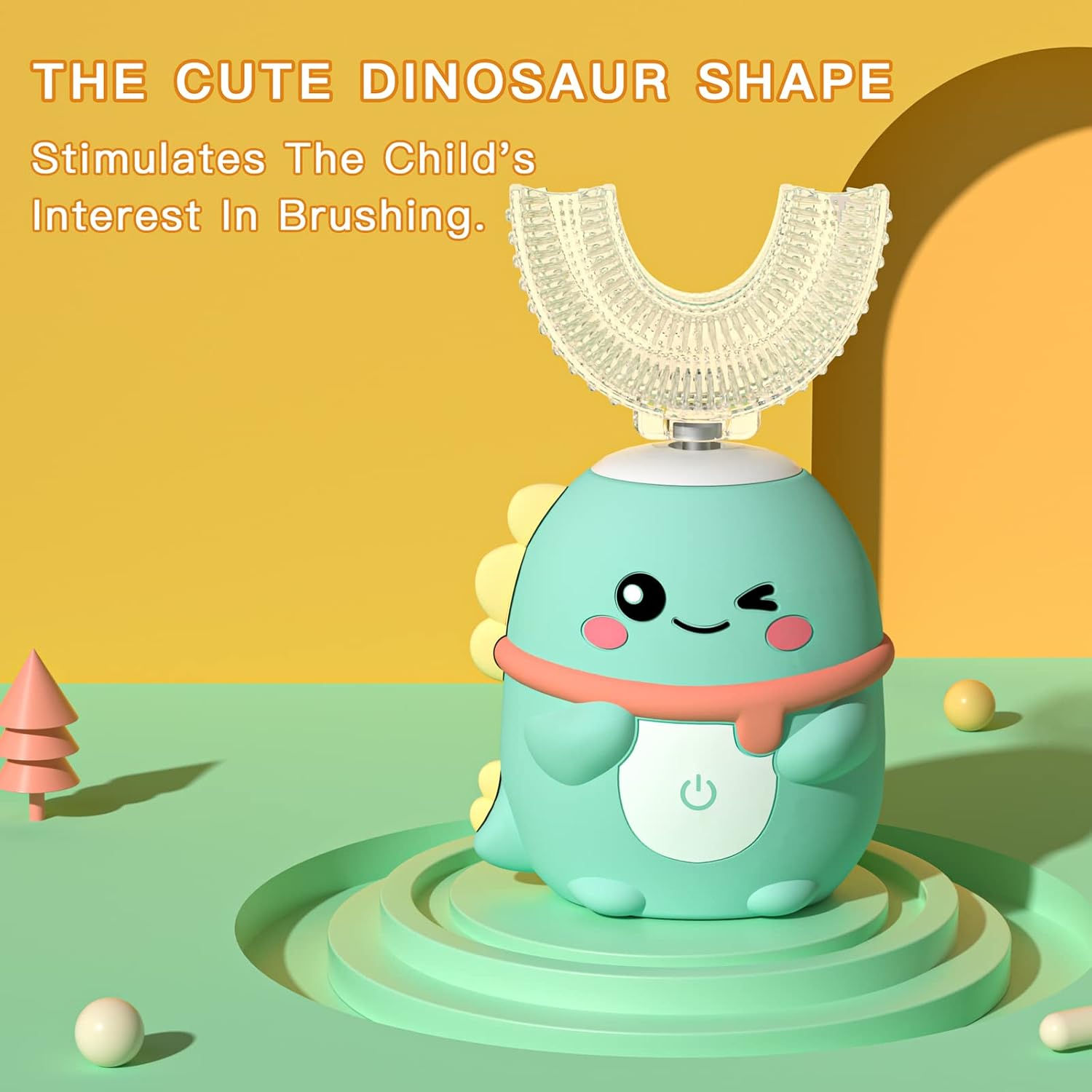 Detalle de Kids U-Shaped Electric Toothbrush