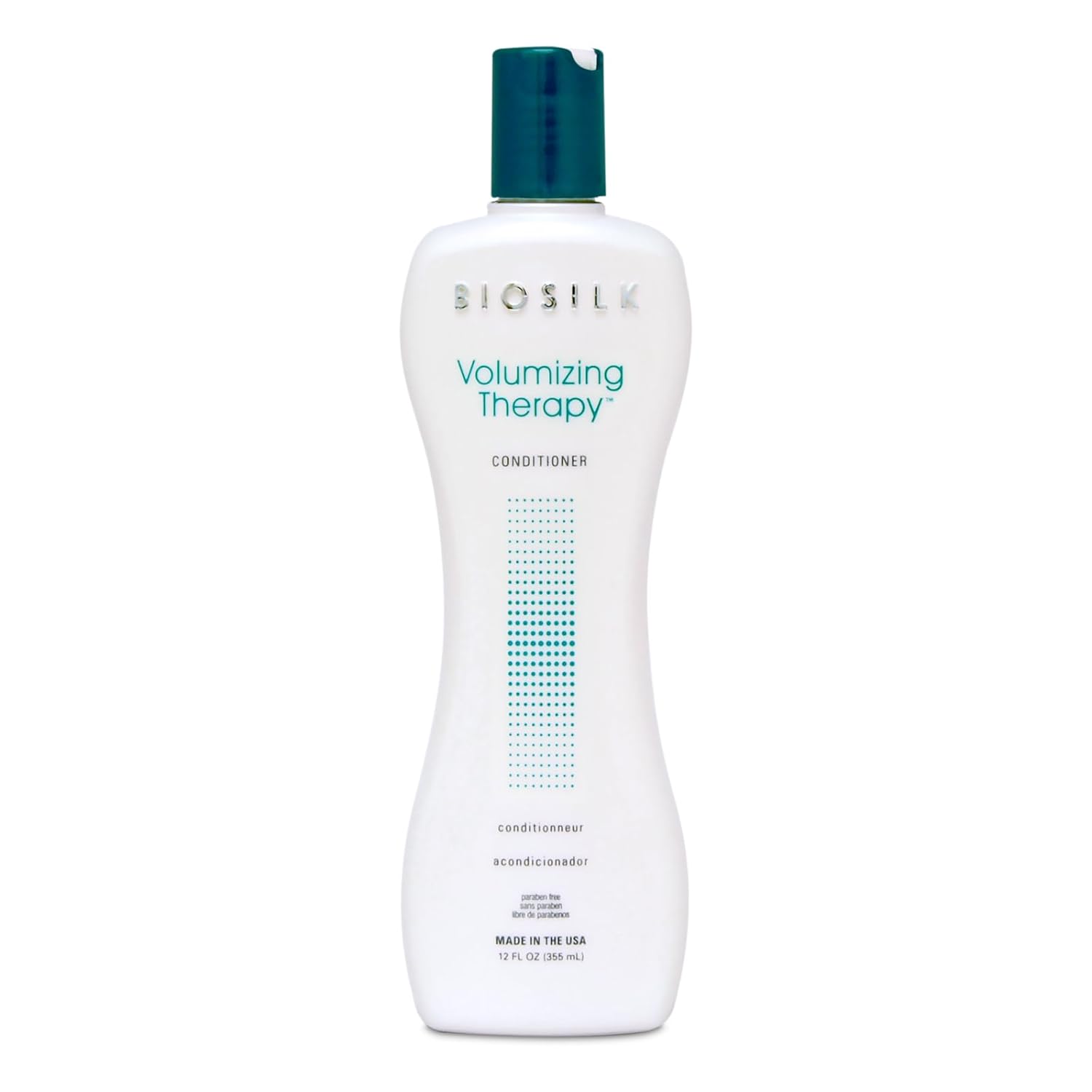 Detalle de Biosilk Volumizing Therapy Conditioner (Unisex) – Silk-infused Conditioner für mehr Fülle
