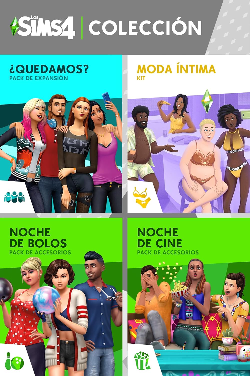 Detalle de Los Sims 4 Citas a la Carta Colección