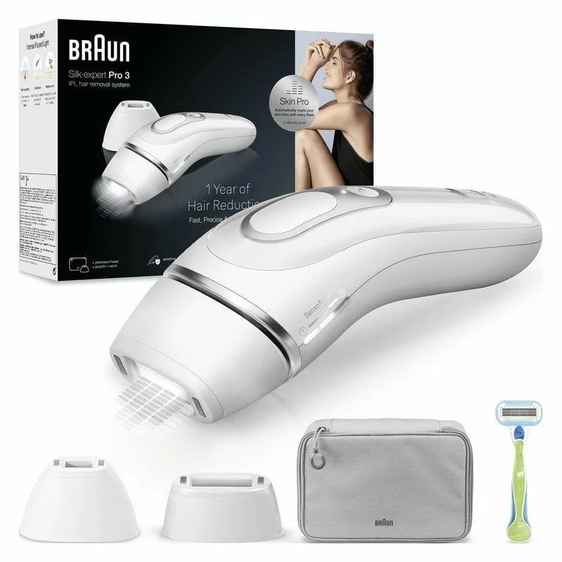Braun Silk-expert Pro PL3122 IPL con cabezal de precisión Venus y rasurado