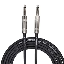 Amazon Basics TS 1/4" Instrument Cable 10 ft 🎸