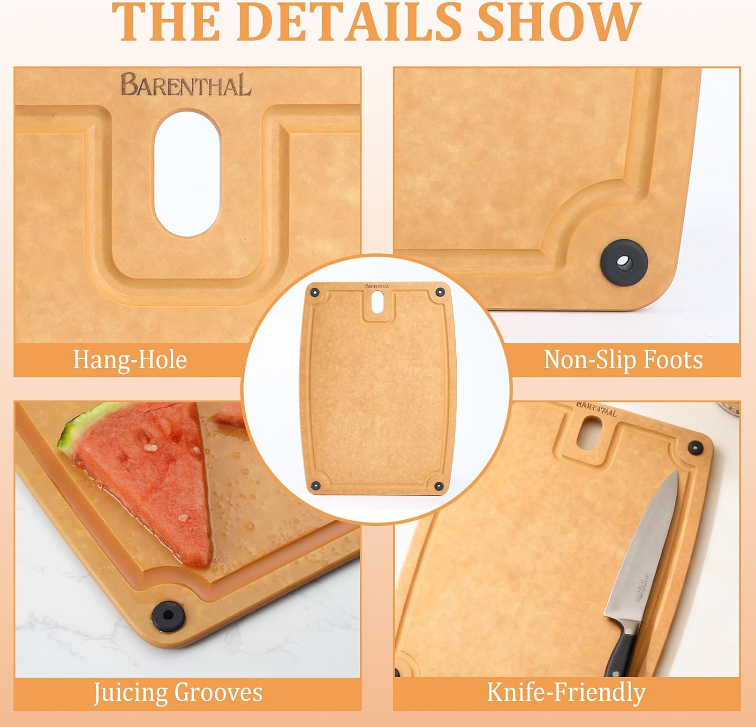 Detalle 2 de Barenthal Composite Cutting Board Set