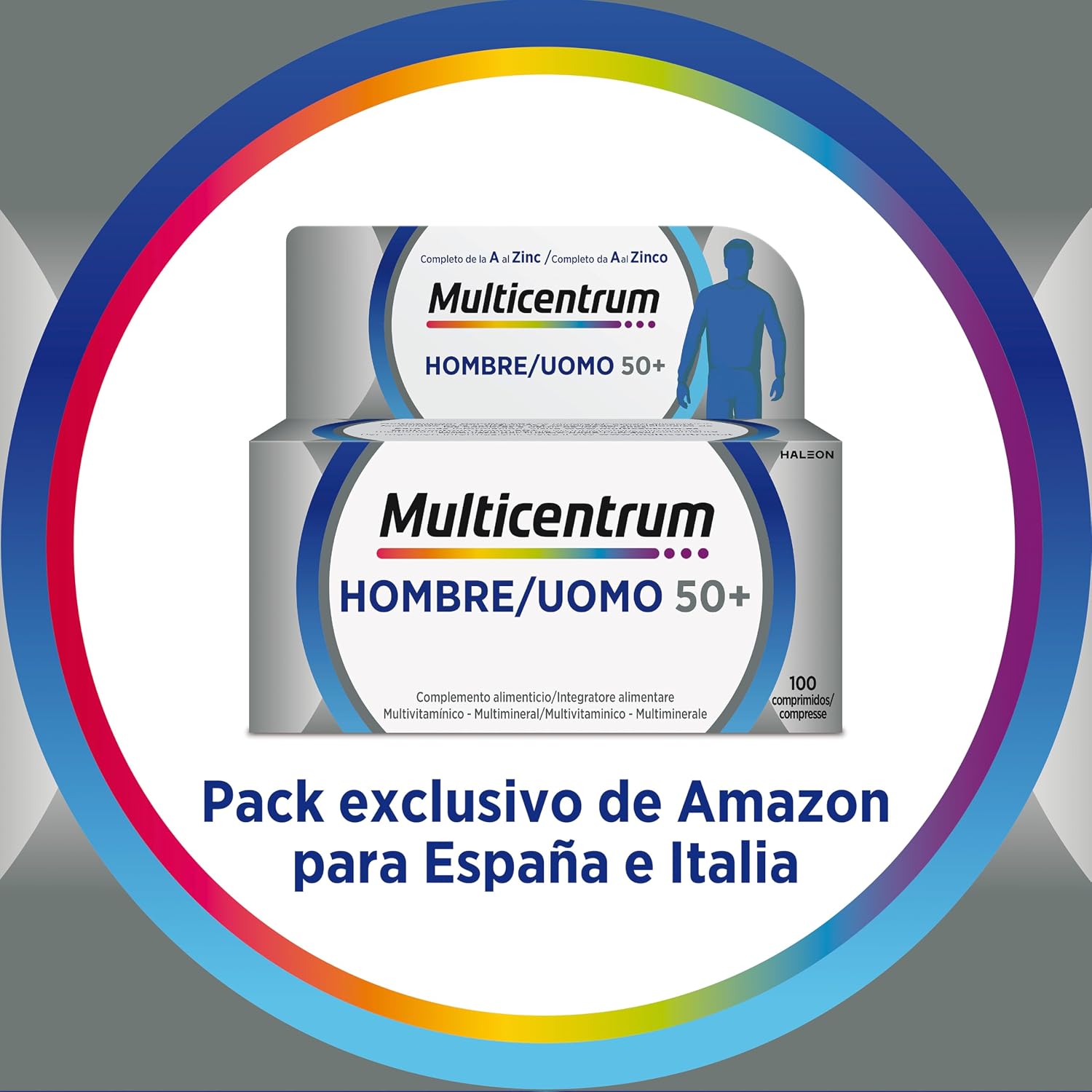 Detalle 2 de Multicentrum Hombre 50+ Multivitamínico para Hombres 💊