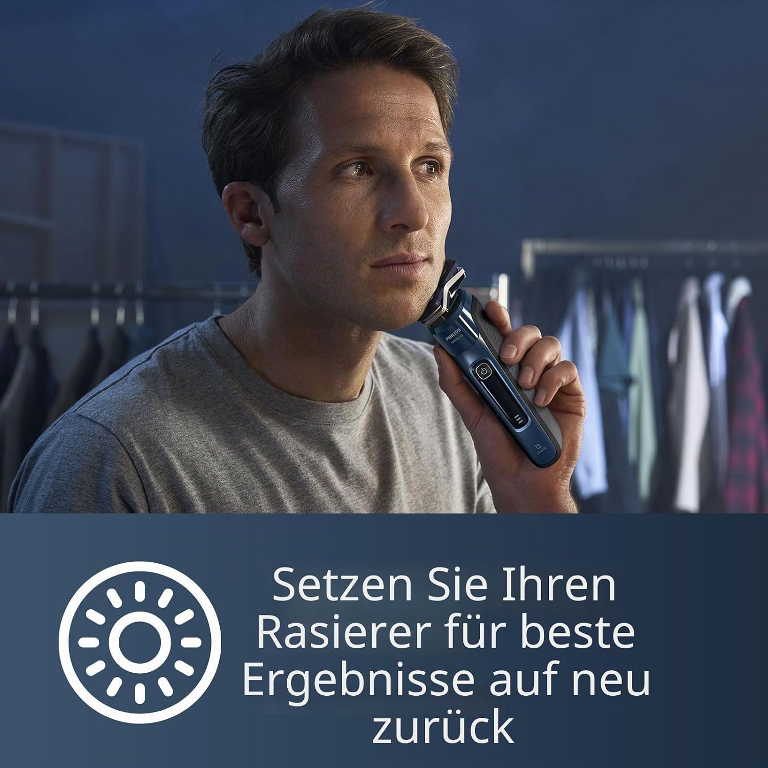 Detalle de Philips SH71/50 Ersatzscherkopf für Series 7000 & 5000 – Rostfreier Edelstahl