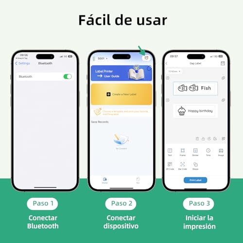 Thumbnail 4 de ORGSTA S001 Etiquetadora Bluetooth 2000 mAh 📱