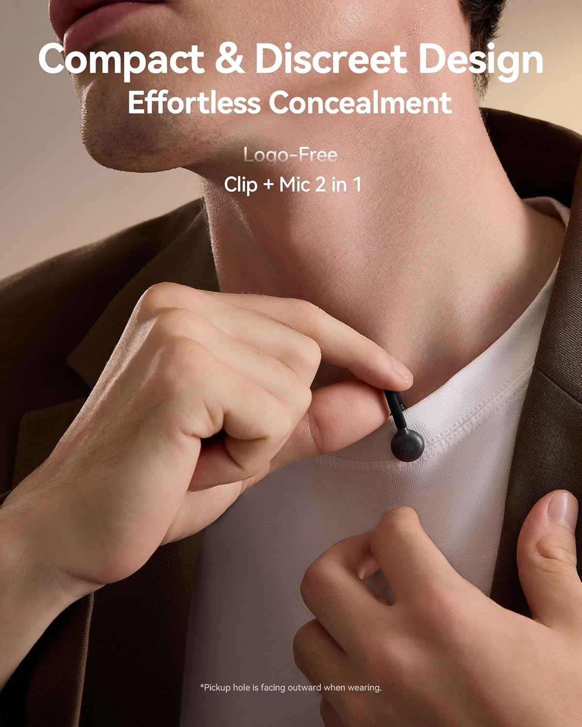 Thumbnail 1 de Hollyland Lark M2S Combo (Camera RX+USB-C RX+ Lightning) microfono lavalier wireless per iPhone, camera, Android e PC