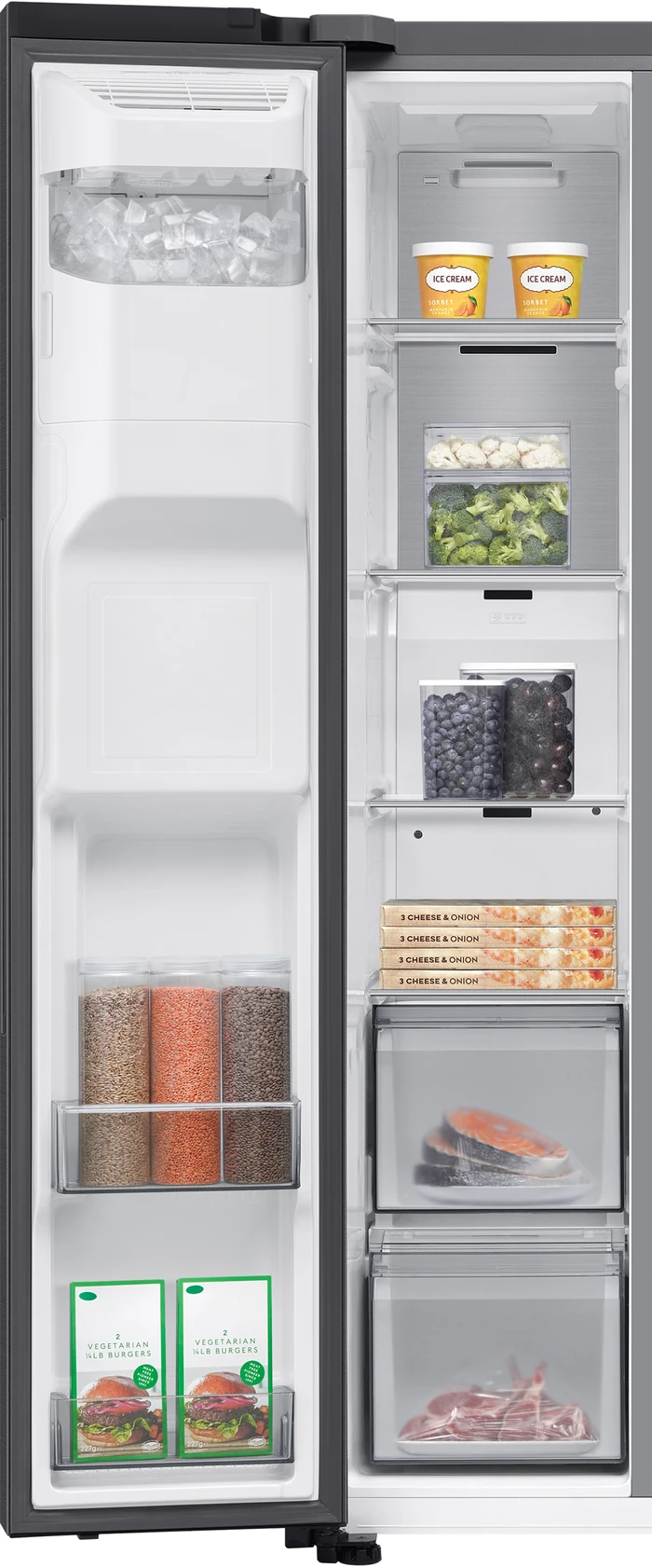 Thumbnail 6 de Samsung RS70F66KBFEF Side-by-Side Kühlschrank