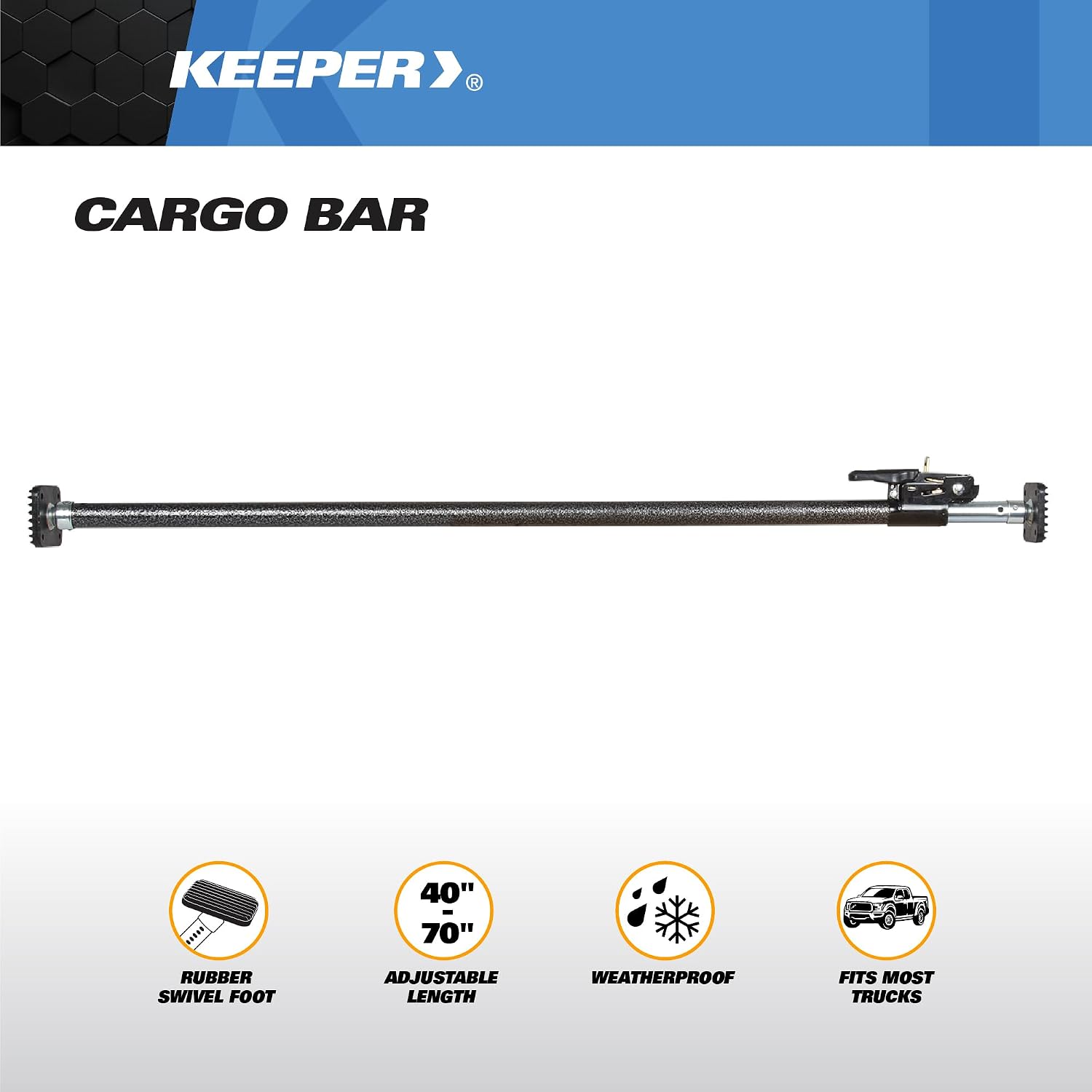 Detalle 2 de Keeper Ratcheting Cargo Bar 05059