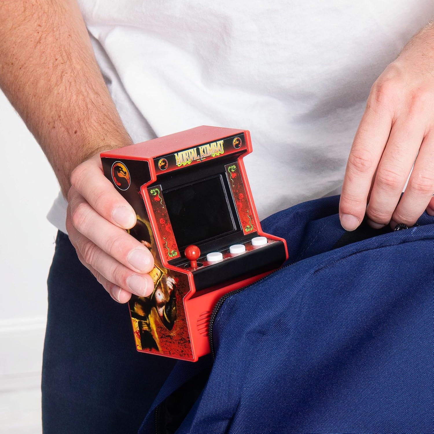 Detalle 2 de Basic Fun Arcade Classics - Console da Tavolo Retrò con Schermo TFT