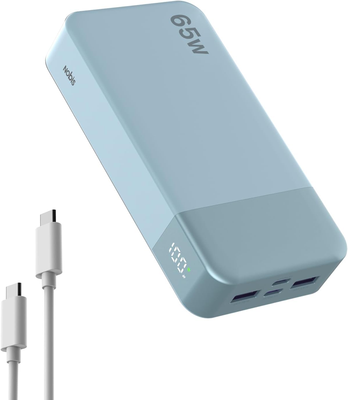 Detalle de NOBIS Power Bank 20000mAh PowerBank 65W