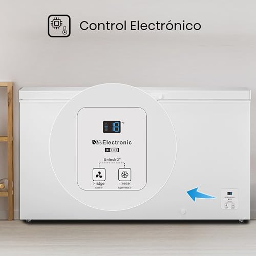 Thumbnail 4 de Hisense FT546D4AWLYE: Arcón congelador horizontal de 420 L con tecnología Inverter
