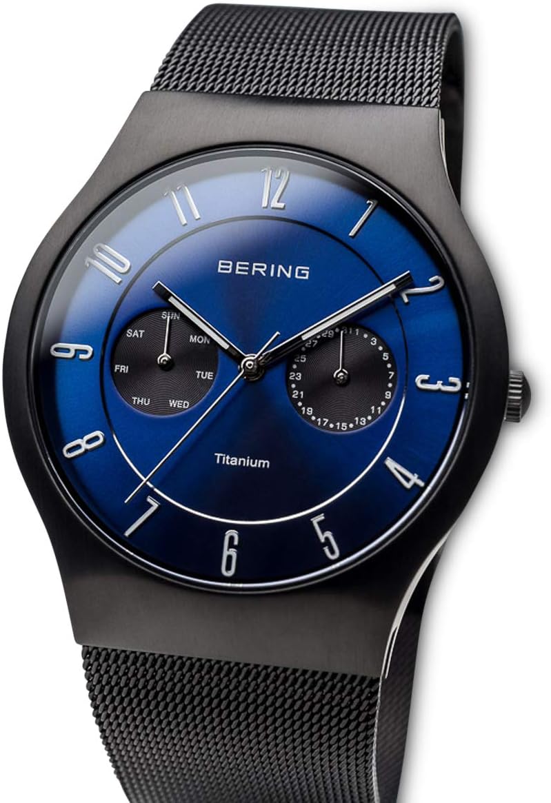 Thumbnail 3 de BERING Uomo Analogico Quarzo Titanium: eleganza minimalista con cinturino in acciaio inossidabile