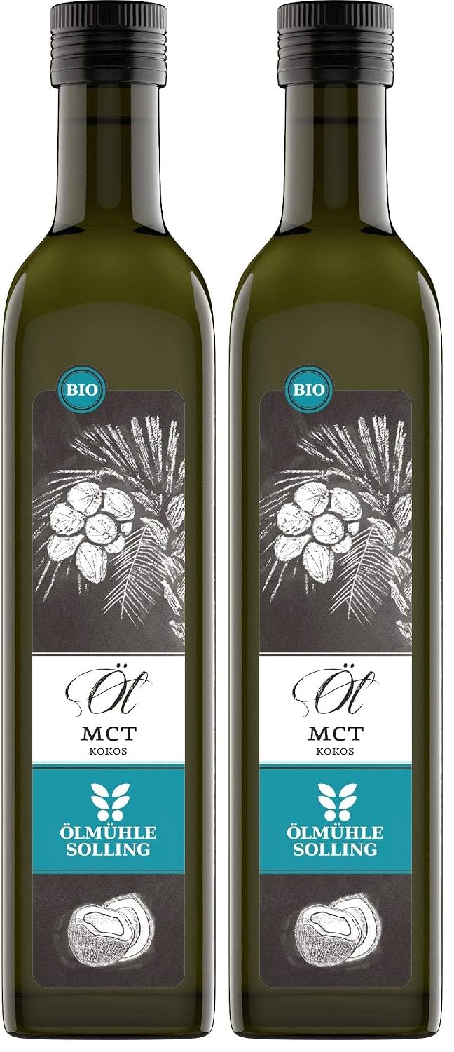 Thumbnail 1 de ÖLMÜHLE SOLLING BIO MCT-ÖL – 500 ml aus 100% nativen Bio-Kokosöl