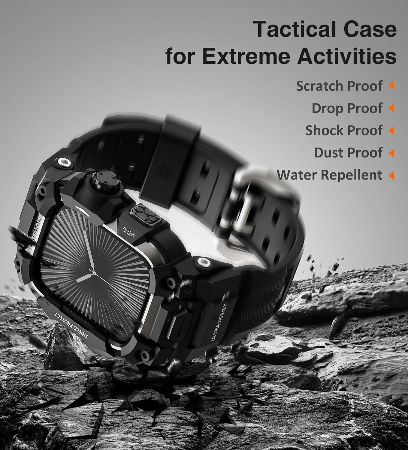 Thumbnail 5 de ULTIMAL Rugged Case 46mm Apple Watch band