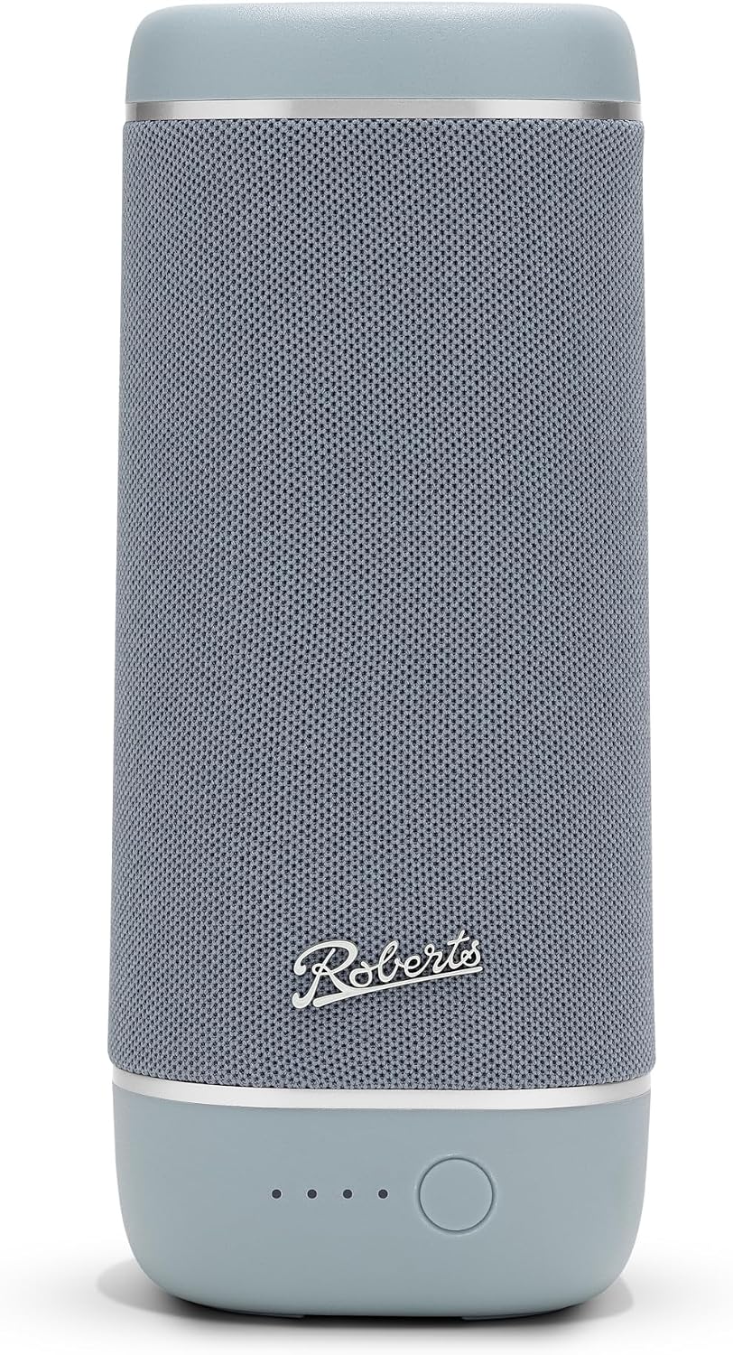 Detalle de Roberts REUNION Waterproof IPX7 Bluetooth Speaker (Duck Egg) – 50W, 18h Batt Life