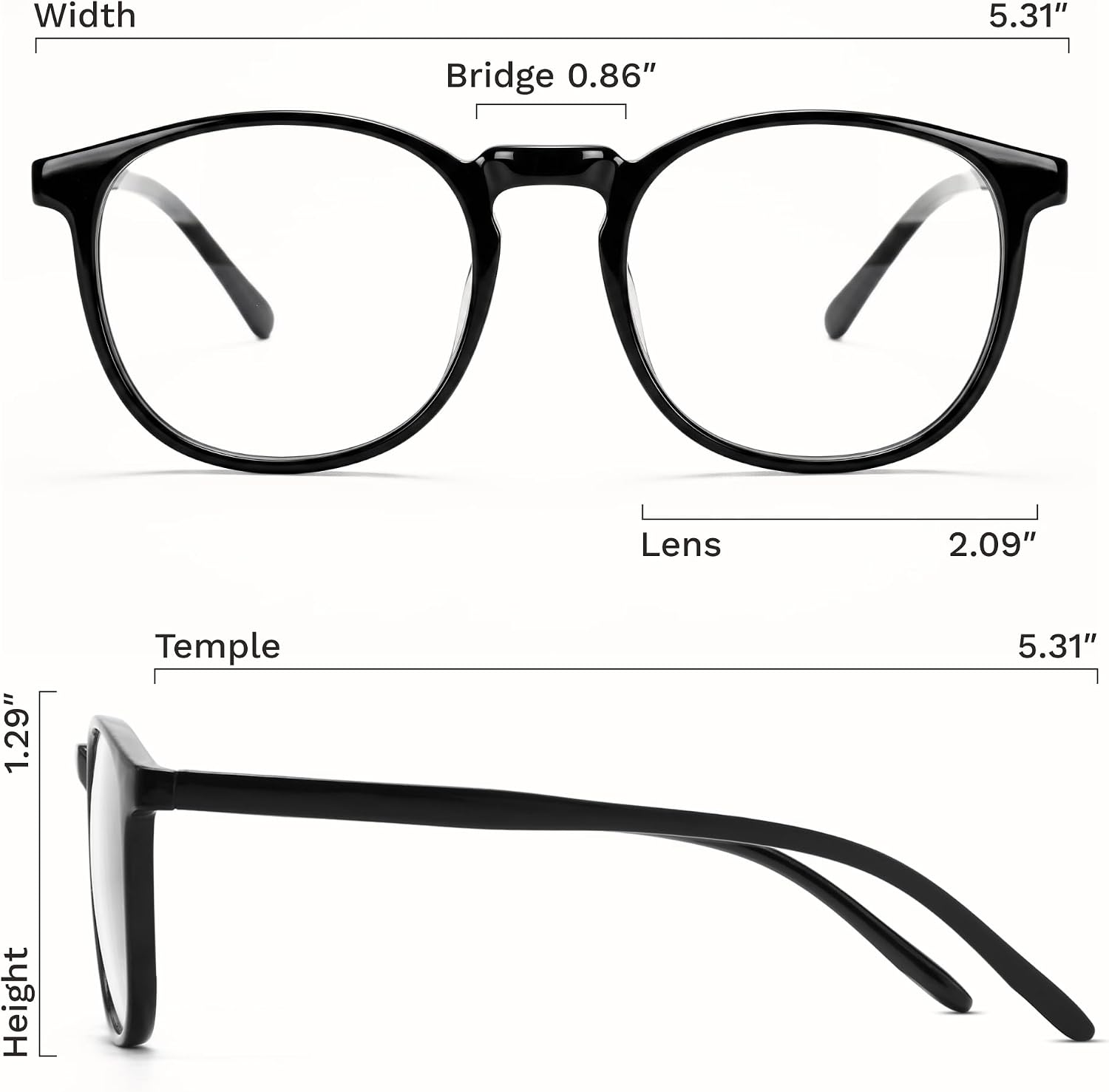 Thumbnail 6 de IBOANN Blue Light Blocking Glasses, 3-Pack