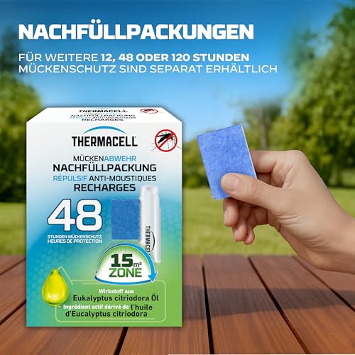 Thumbnail 9 de Thermacell Mückenabwehr Protect – dezenter Standgerät-Mückenschutz für Garten, Terrasse und Camping