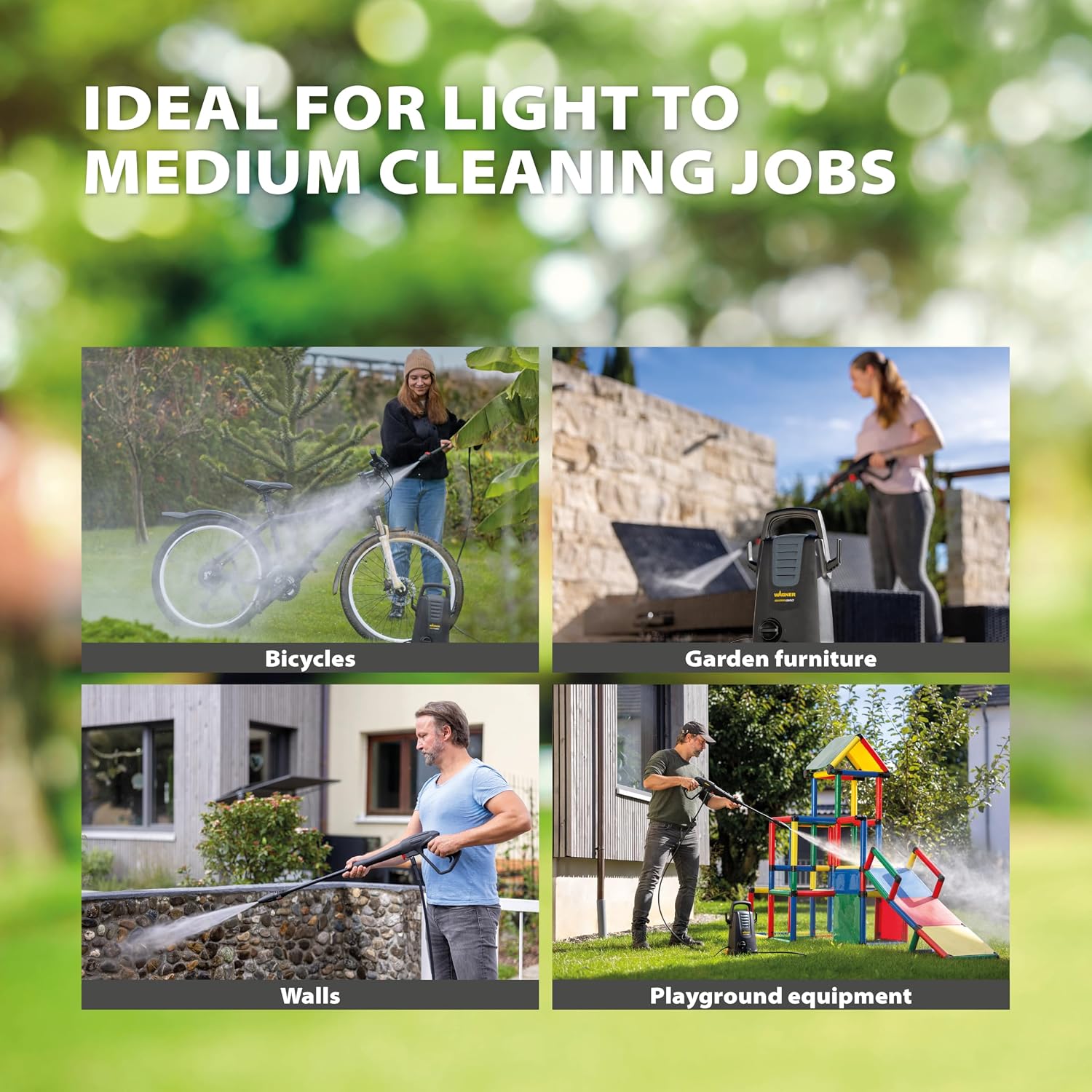Detalle de WAGNER AQUASTORM COMPACT: Compact pressure washer for effortless cleaning