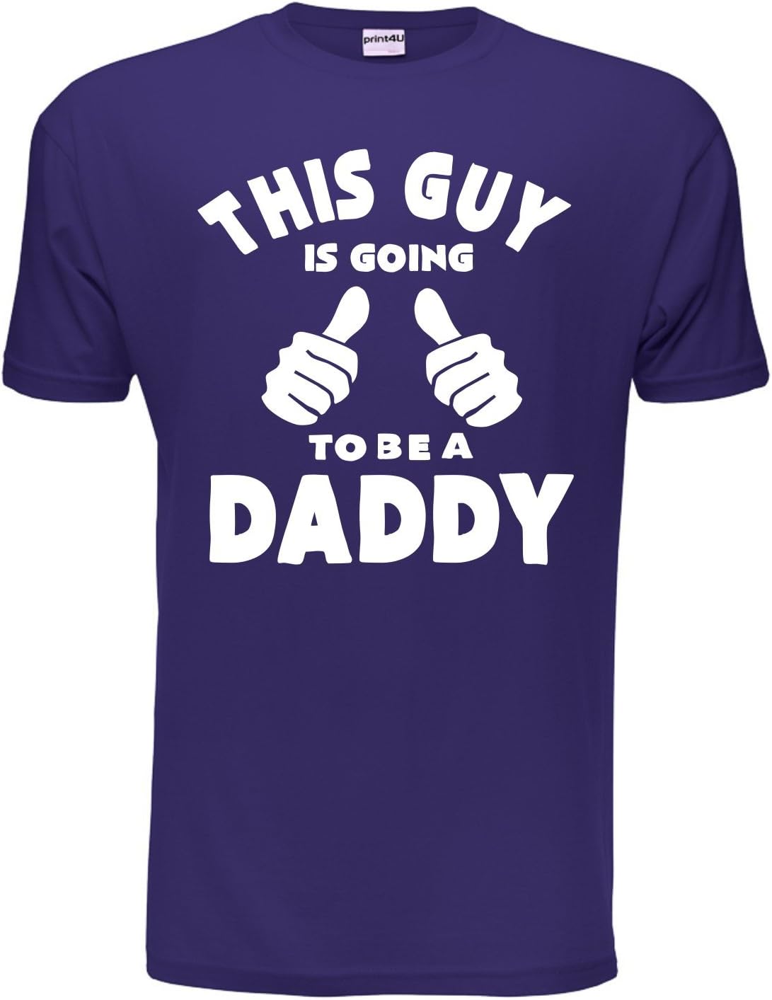 Detalle 2 de This Guy Going to Be A Daddy Mens T-Shirt (Size S-XXL)