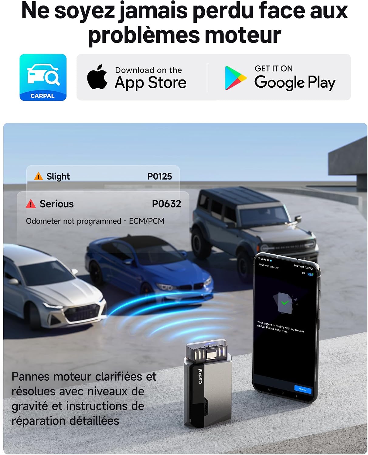 Thumbnail 4 de TOPDON Carpal-A Valise diagnostic voiture Bluetooth