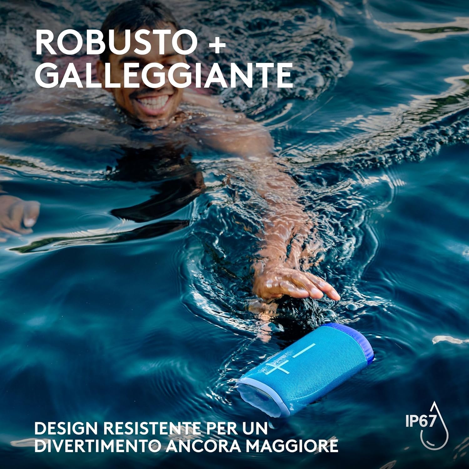 Thumbnail 4 de Ultimate Ears EVERBOOM altoparlante Bluetooth portatile impermeabile IP67 con bassi 360° e modalità Outdoor (Nero)