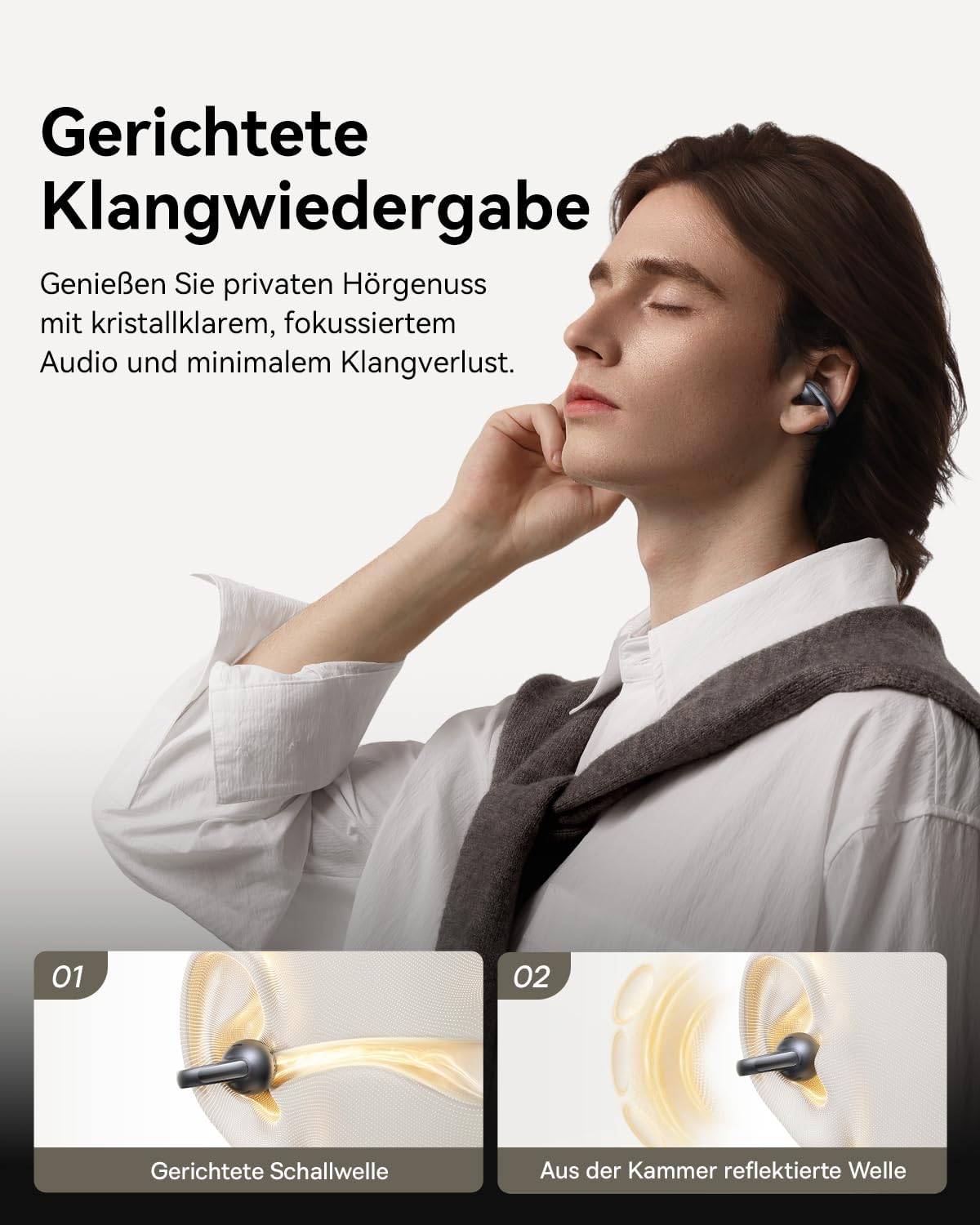 Thumbnail 4 de Baseus MC1 Pro Open Ear Kopfhörer 40h