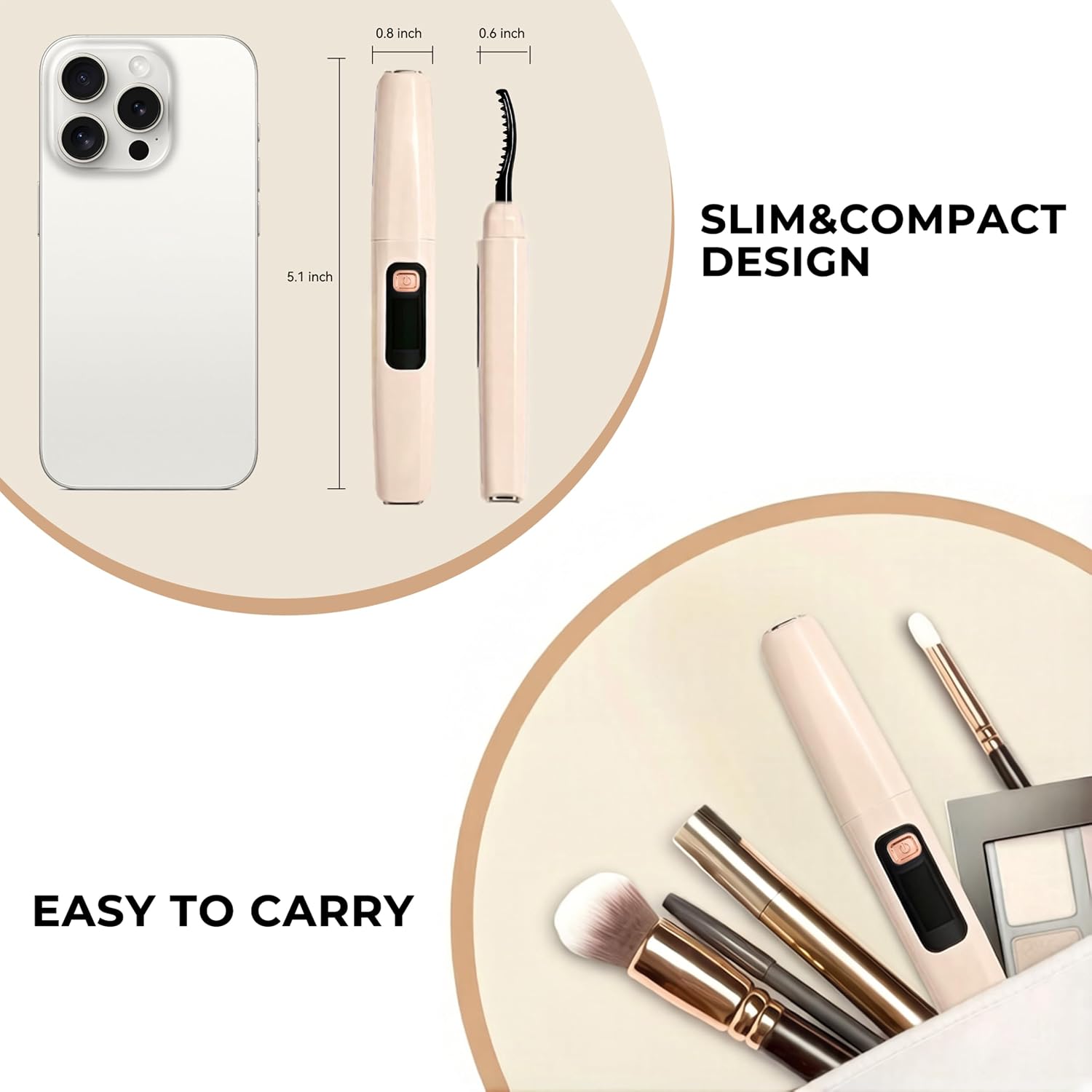Thumbnail 4 de Raysino S800 Heated Eyelash Curler, Rechargeable with 6 Heat Settings