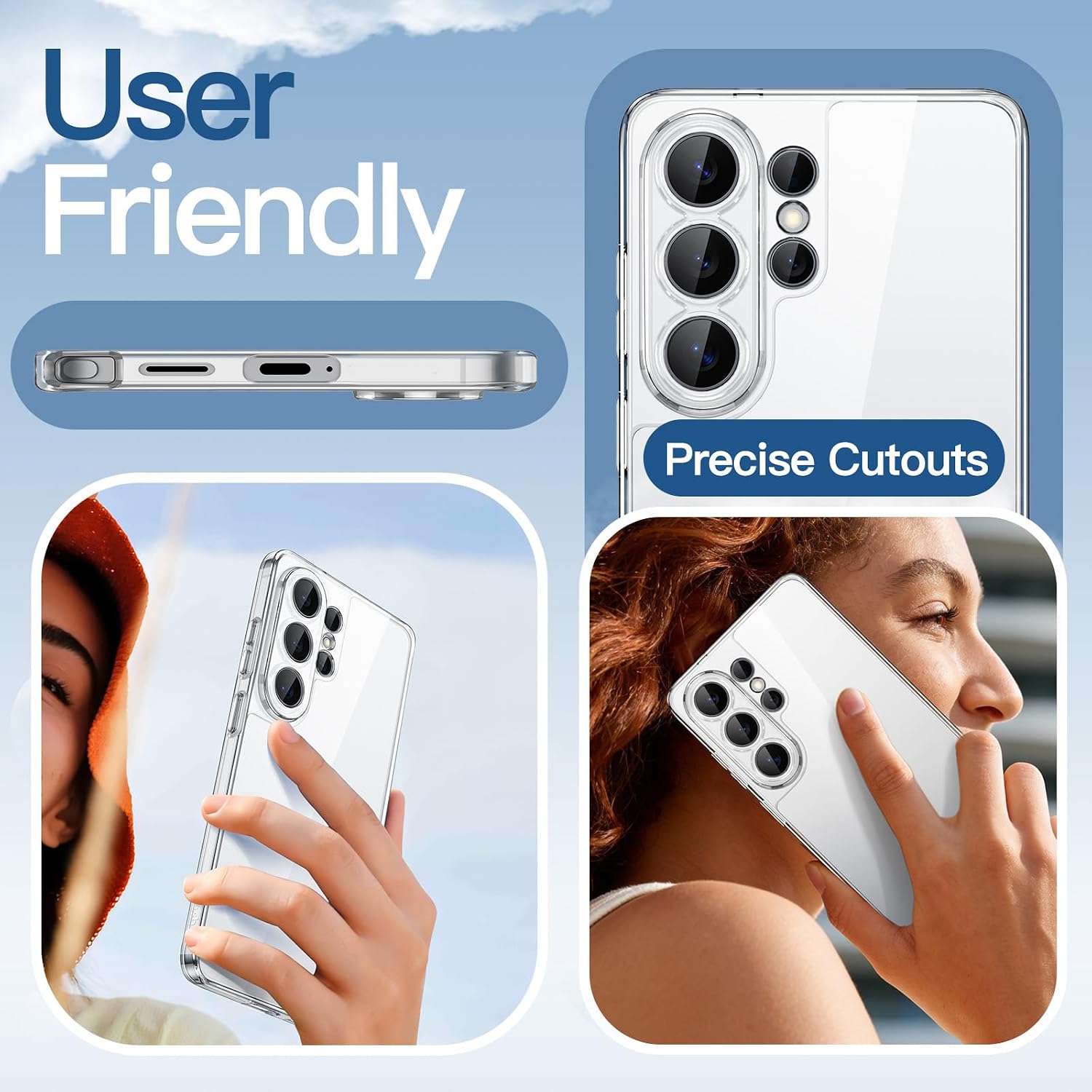 Thumbnail 6 de JETech Cover per Samsung Galaxy S26 Ultra: protezione completa della fotocamera, anti-graffi e trasparente