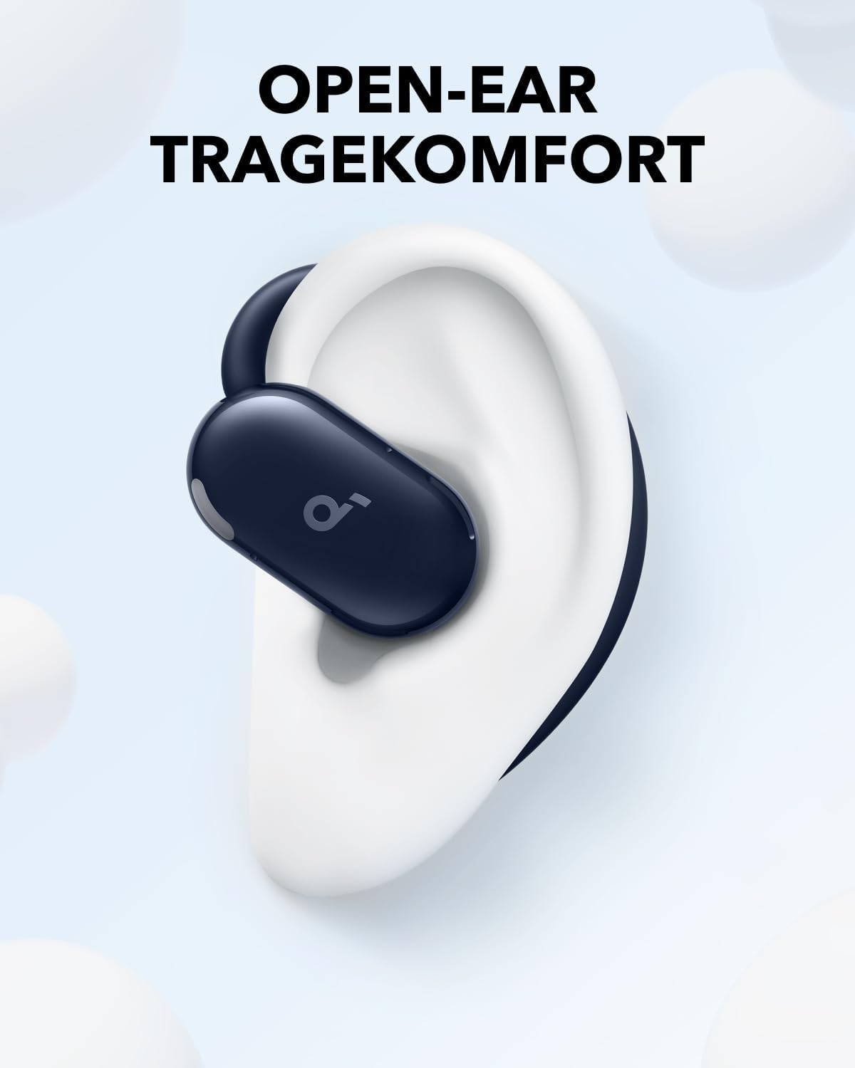 Detalle 2 de soundcore V20i von Anker Open-Ear Kopfhörer (Bluetooth 5.4, Multipoint, IP55, 36h)