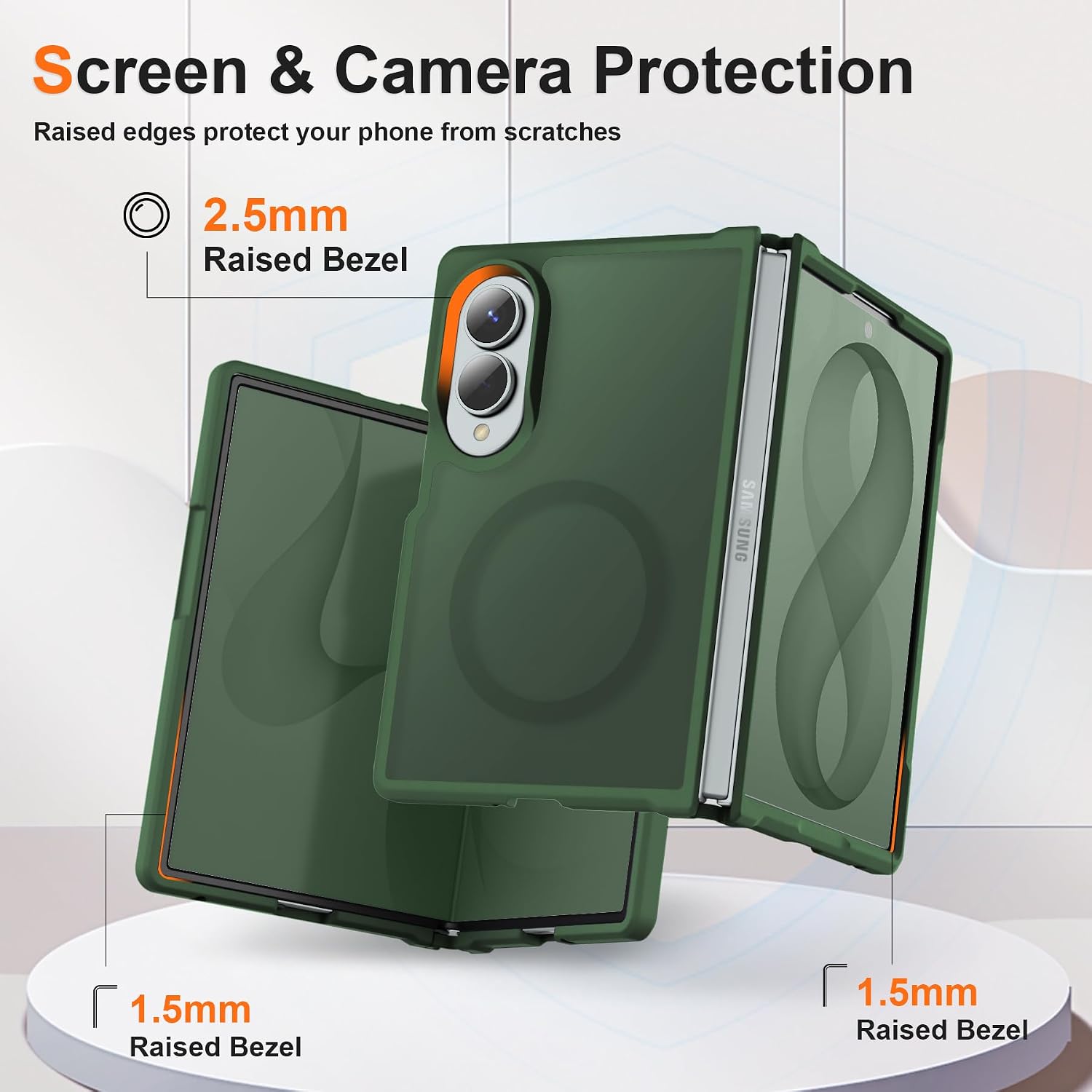 Thumbnail 2 de ORETECH Samsung Galaxy Z Fold 8 Case