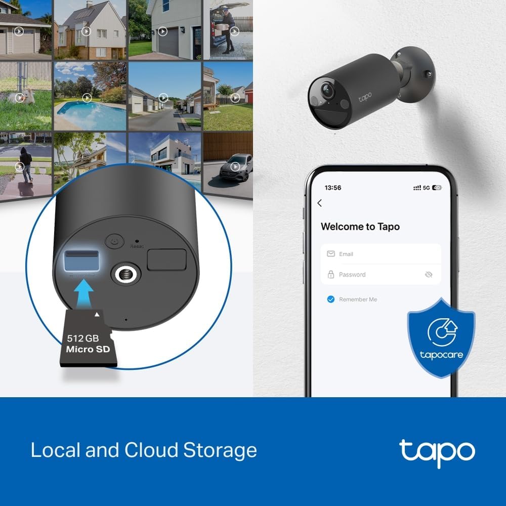 Thumbnail 6 de Tapo C411 2K 3MP Battery Security Camera Outdoor: Wire-Free, Color Night Vision and Solar
