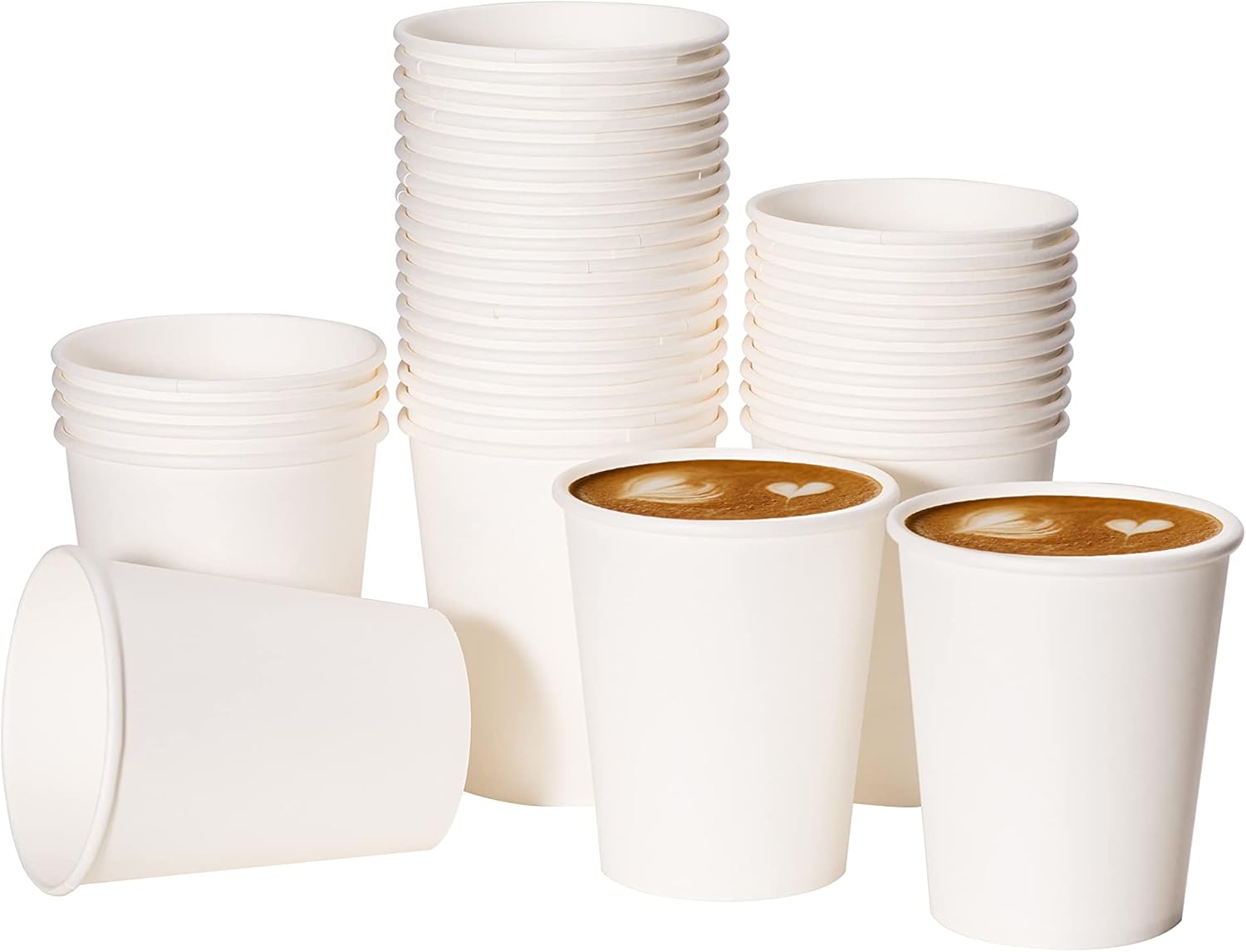 RACETOP 8 oz Paper Coffee Cups 1000 pack ☕