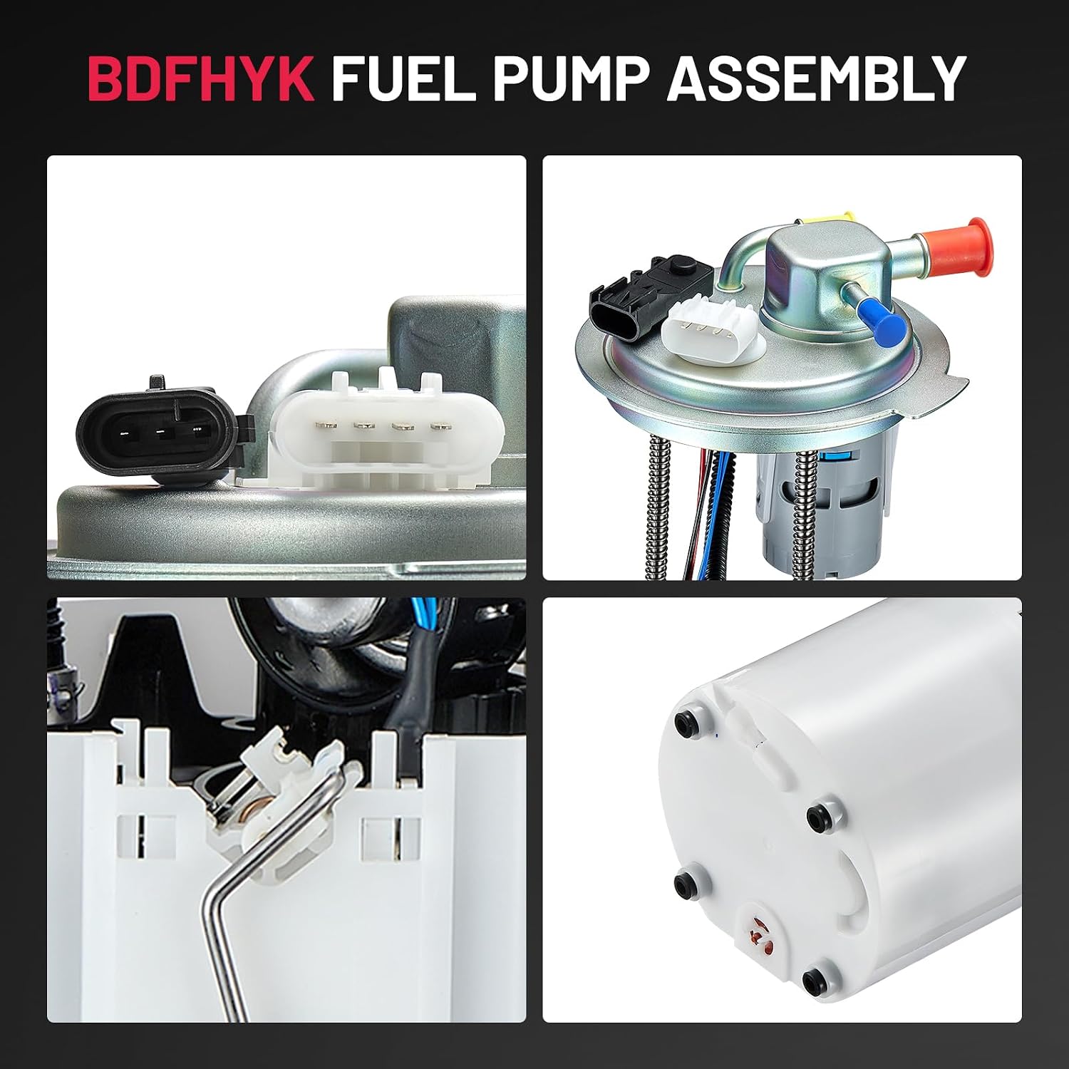 Detalle de BDFHYK Electric Fuel Pump Assembly E4123M for Silverado 1500 & Sierra 1500 (2014-2018)