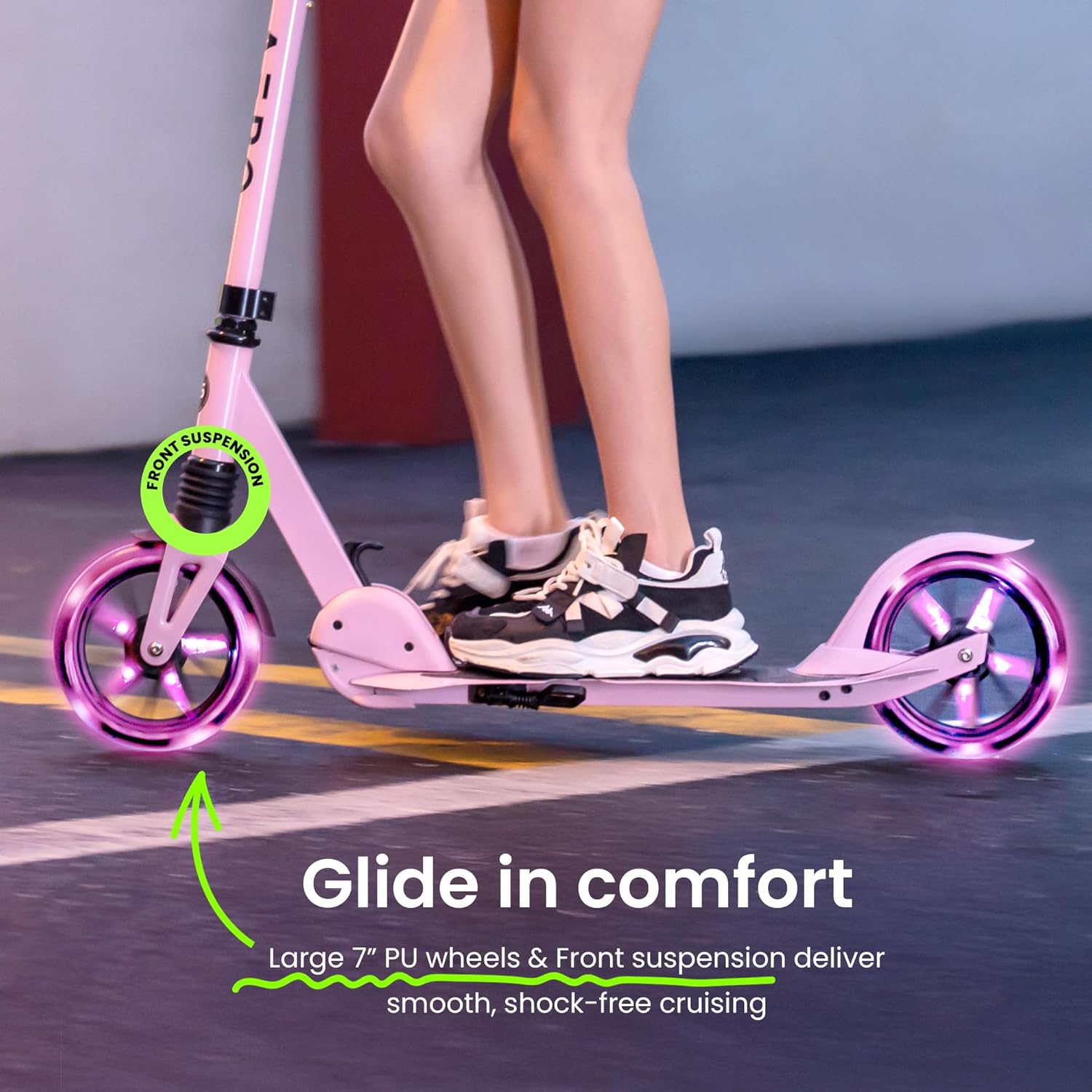 Detalle de Aero Big Wheels Kick Scooter ⚙
