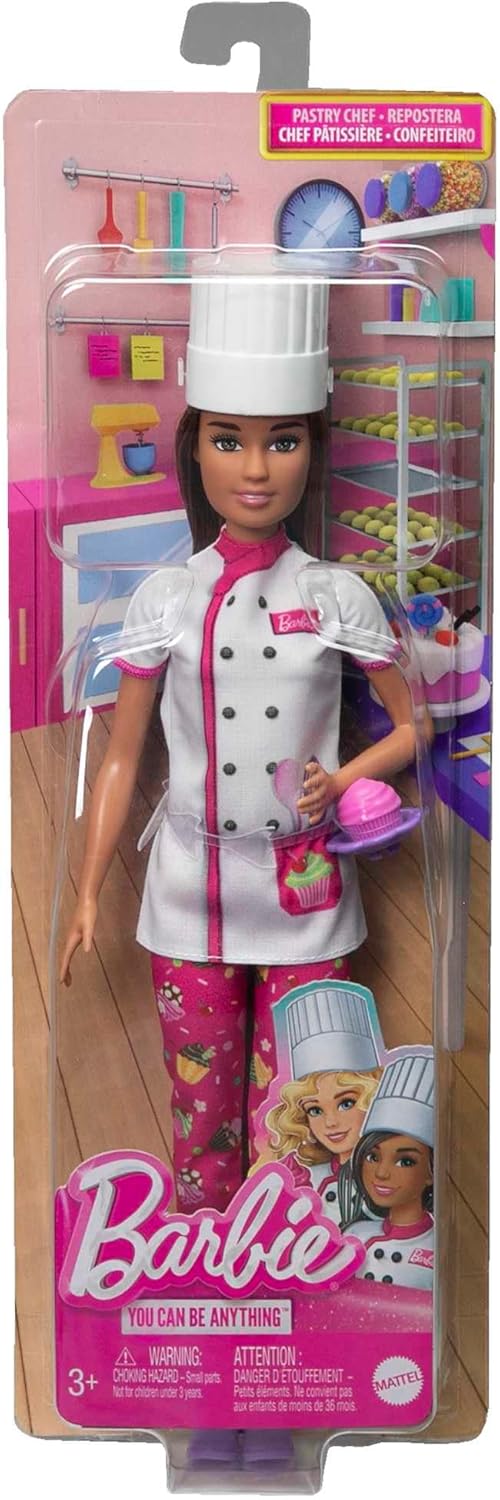 Thumbnail 5 de Barbie Carriere - Barbie Pasticcera: bambola con accessori da chef e pastelini