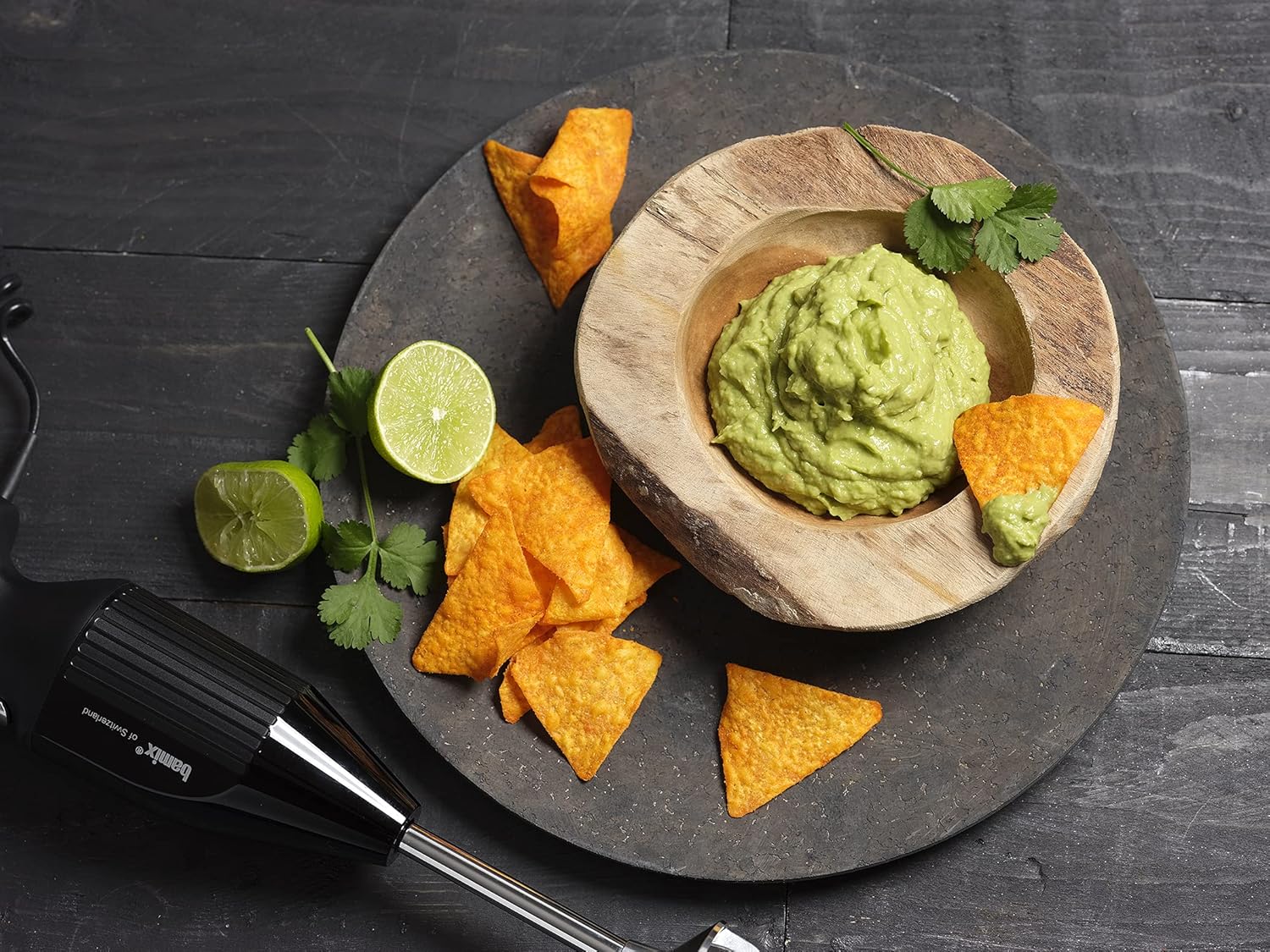 Thumbnail 3 de bamix Set mixeur plongeant M350 MAXX 300 W avec couteau multifonction (noir/chrome)