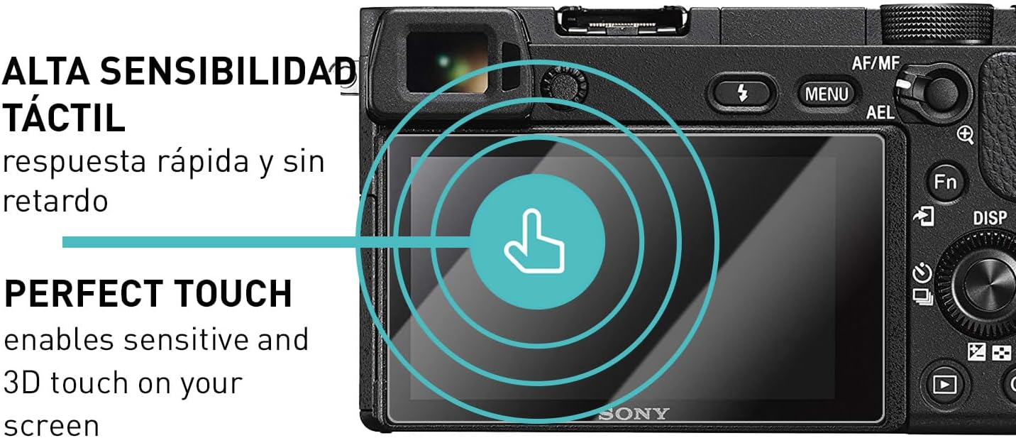 Thumbnail 3 de smartect Cristal templado para Sony Alpha 6300