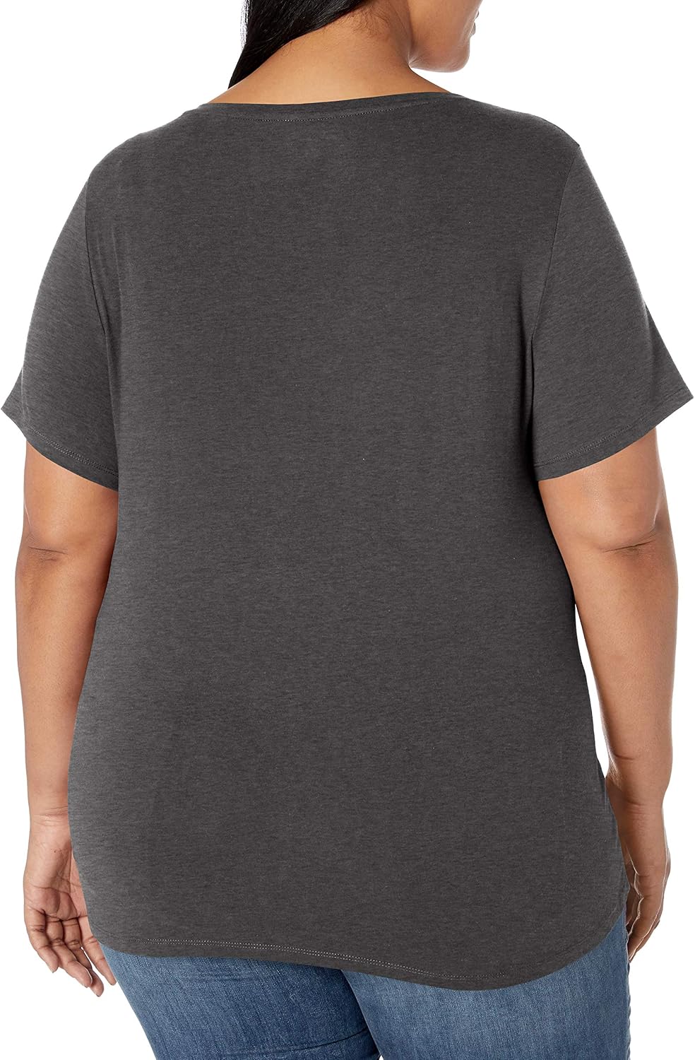 Thumbnail 3 de Amazon Essentials Damen Plus Size T-Shirt mit V-Ausschnitt und kurzen Ärmeln – klassische Passform