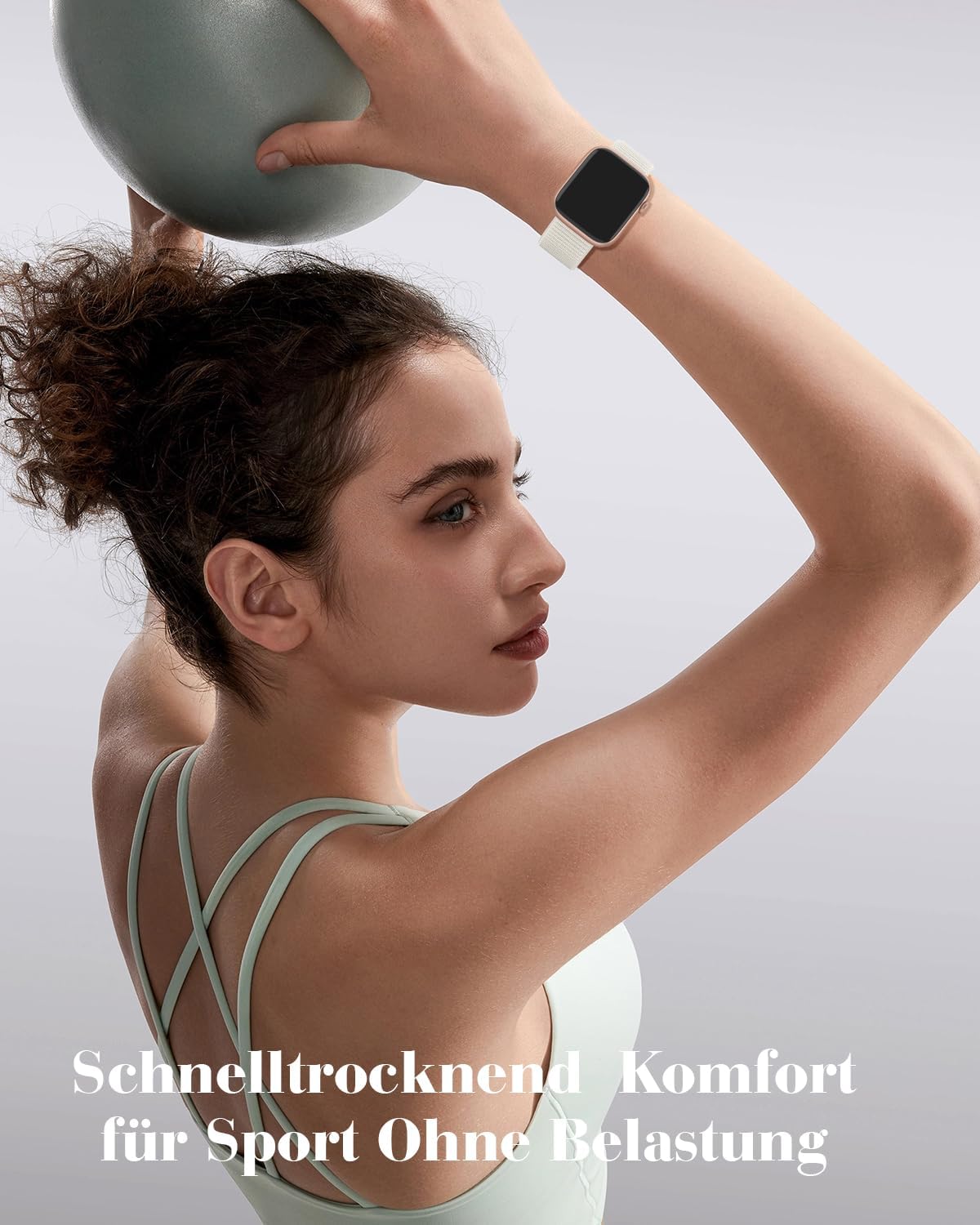 Detalle 2 de Jiamus Nylon Armband Apple Watch