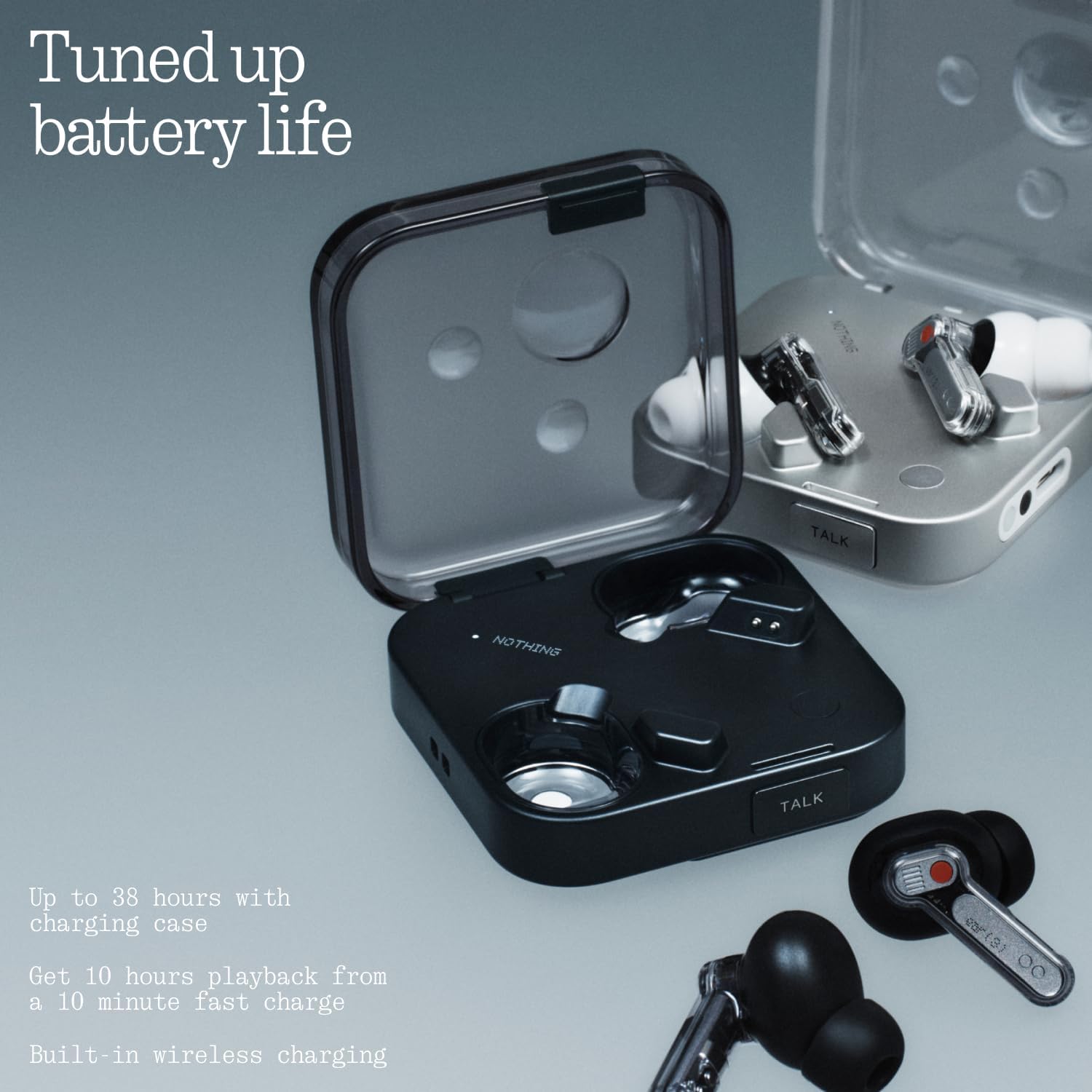 Thumbnail 5 de Nothing Ear (3) 45dB ANC Wireless Earbuds